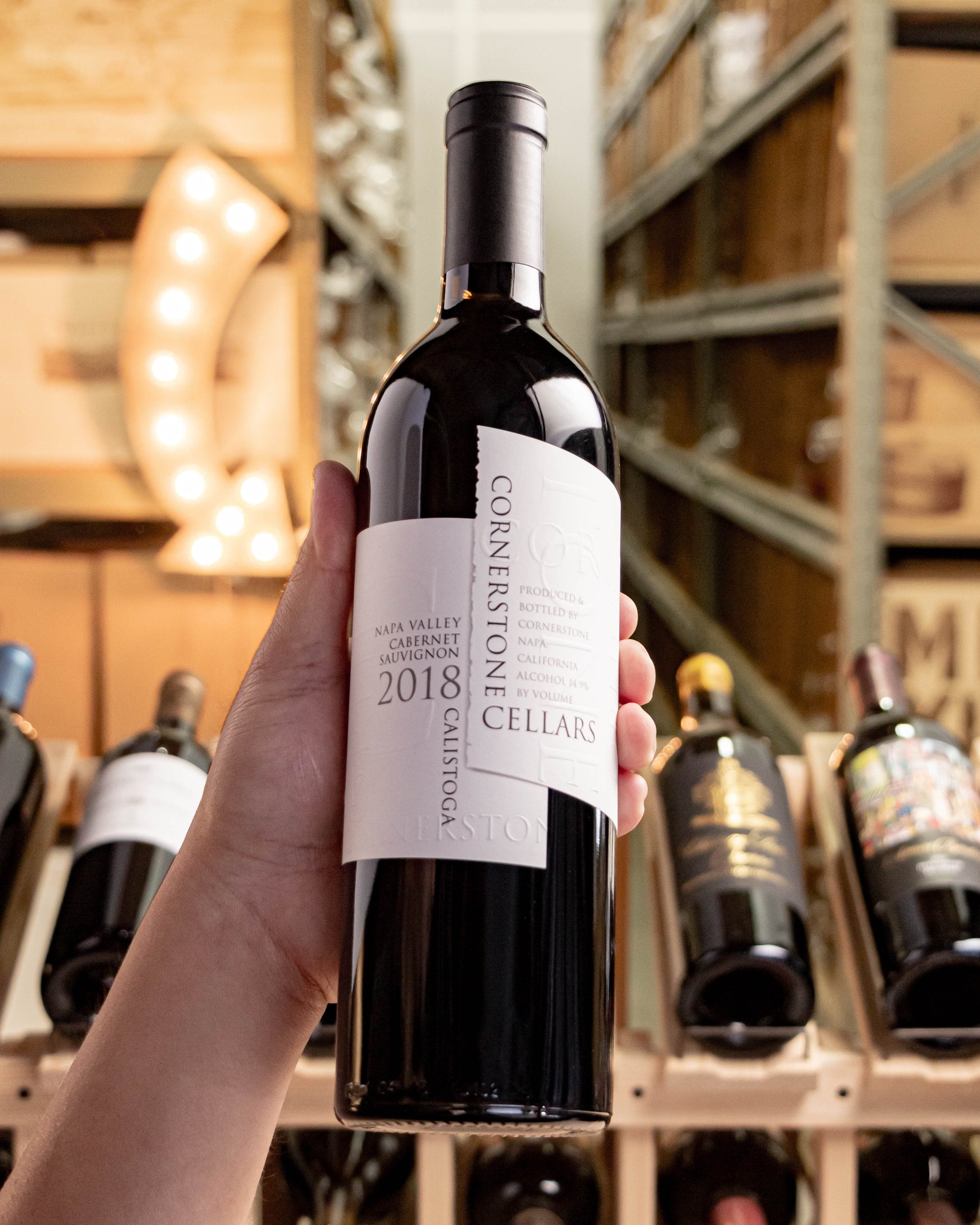 Cornerstone Cellars Cabernet Sauvignon Calistoga Napa Valley 2018