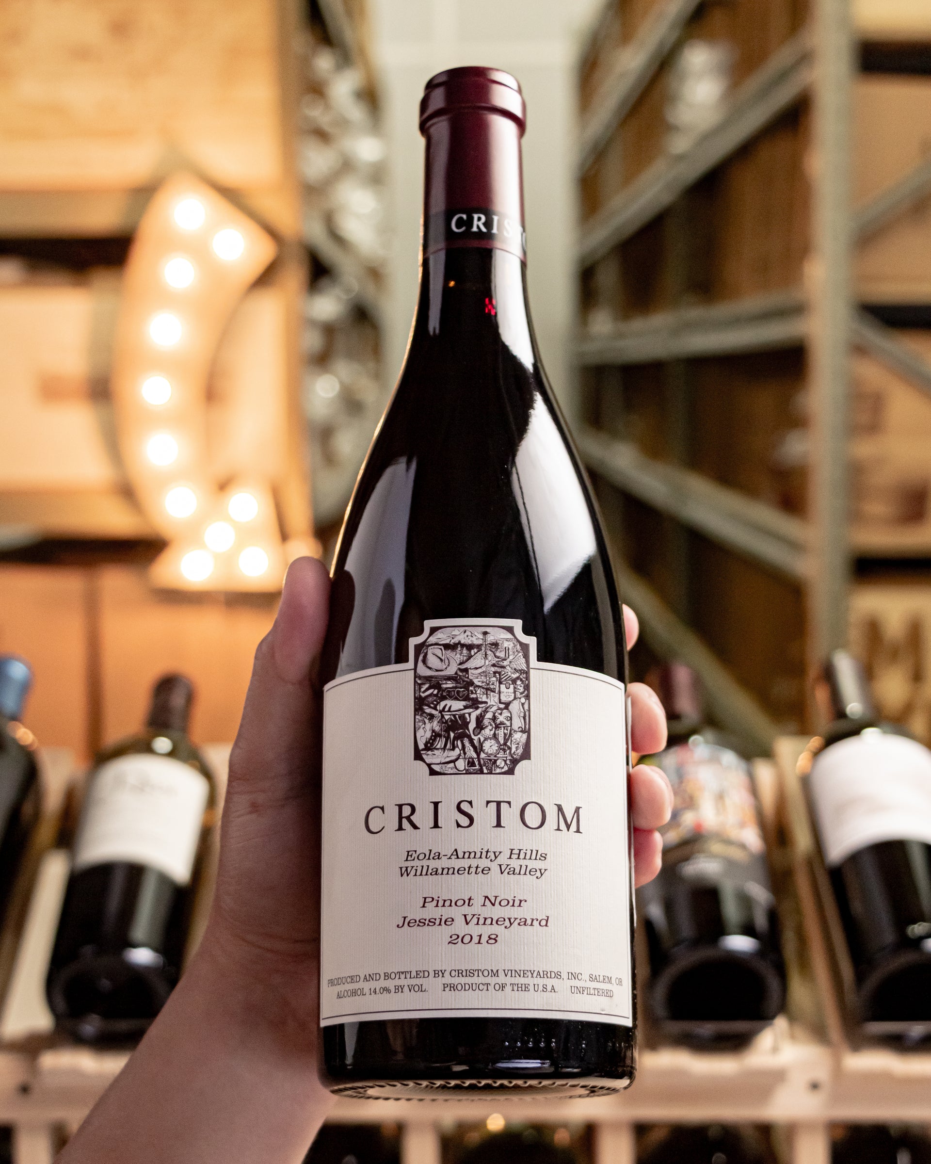 Cristom Pinot Noir Jessie Vineyard Eola-Amity Hills 2018