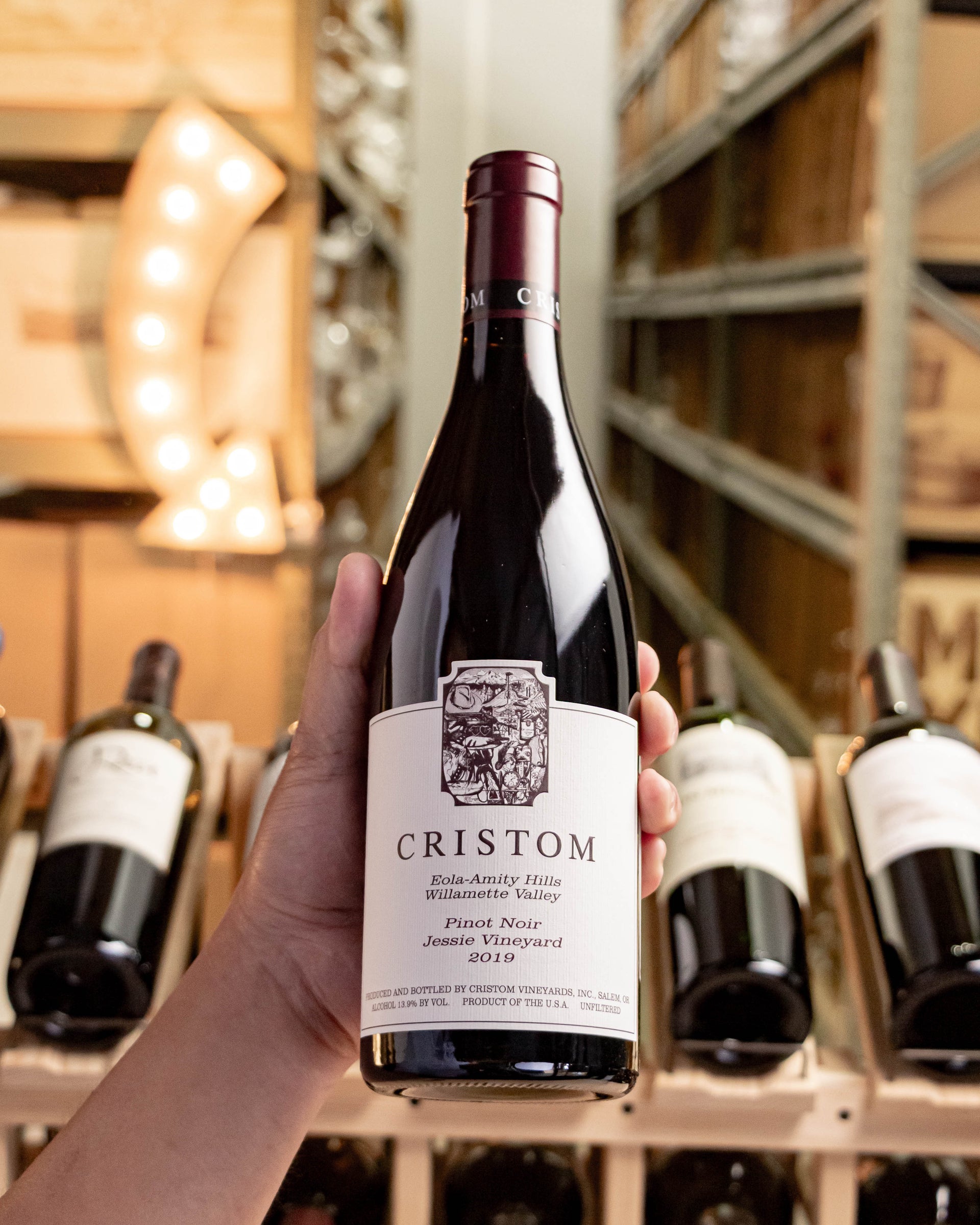 Cristom Pinot Noir Jessie Vineyard Eola-Amity Hills 2019
