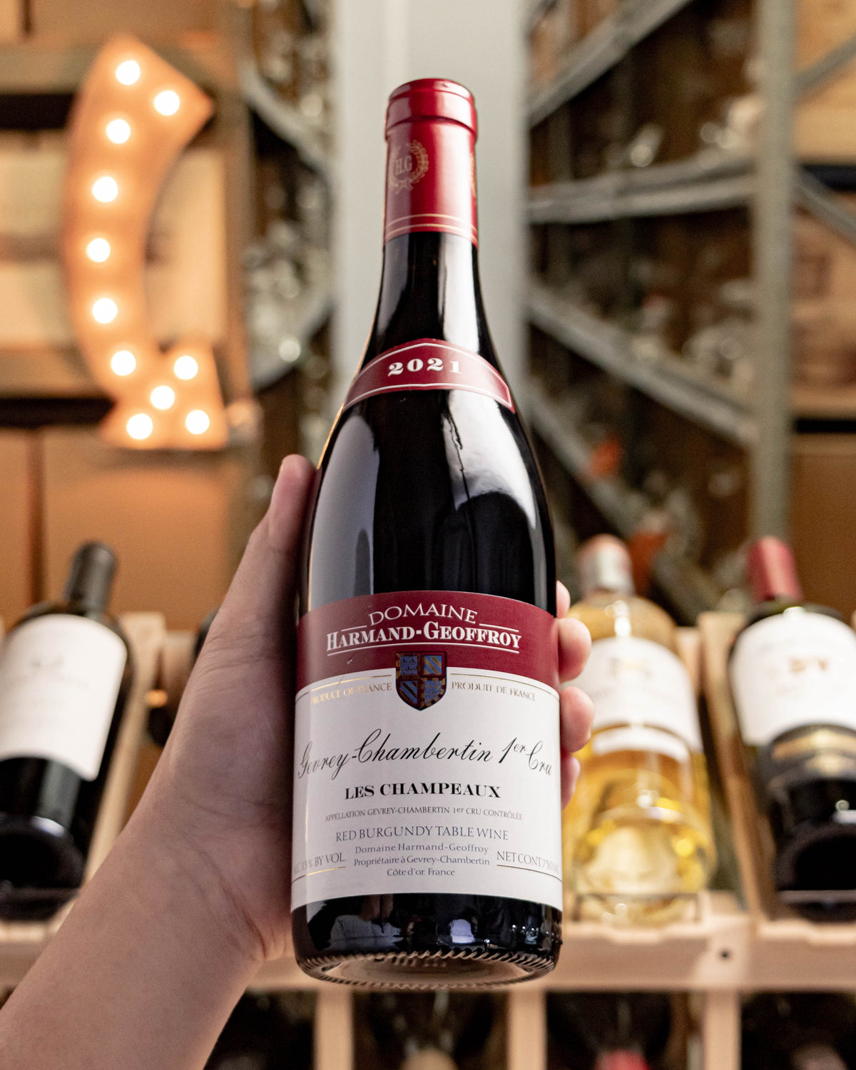 Domaine Harmand-Geoffroy Les Champeaux Gevrey-Chambertin Premier Cru 2021