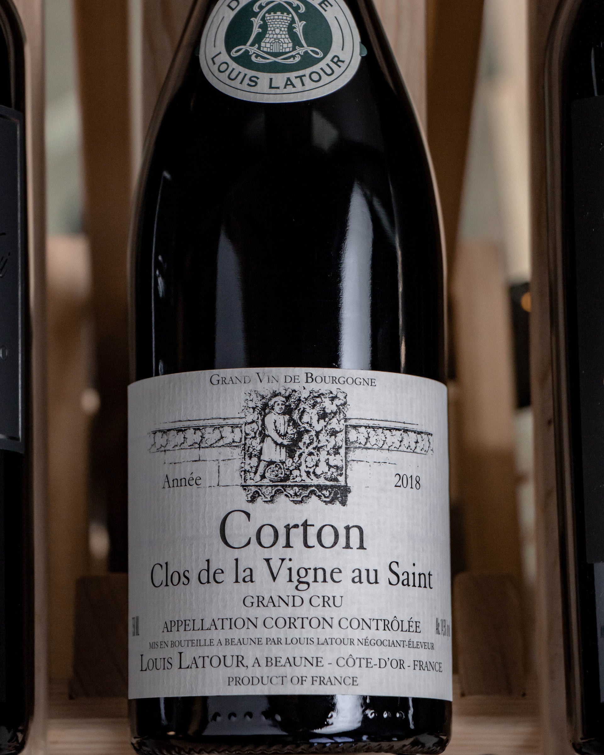 Domaine Louis Latour Corton Clos de la Vigne au Saint Grand Cru 2018
