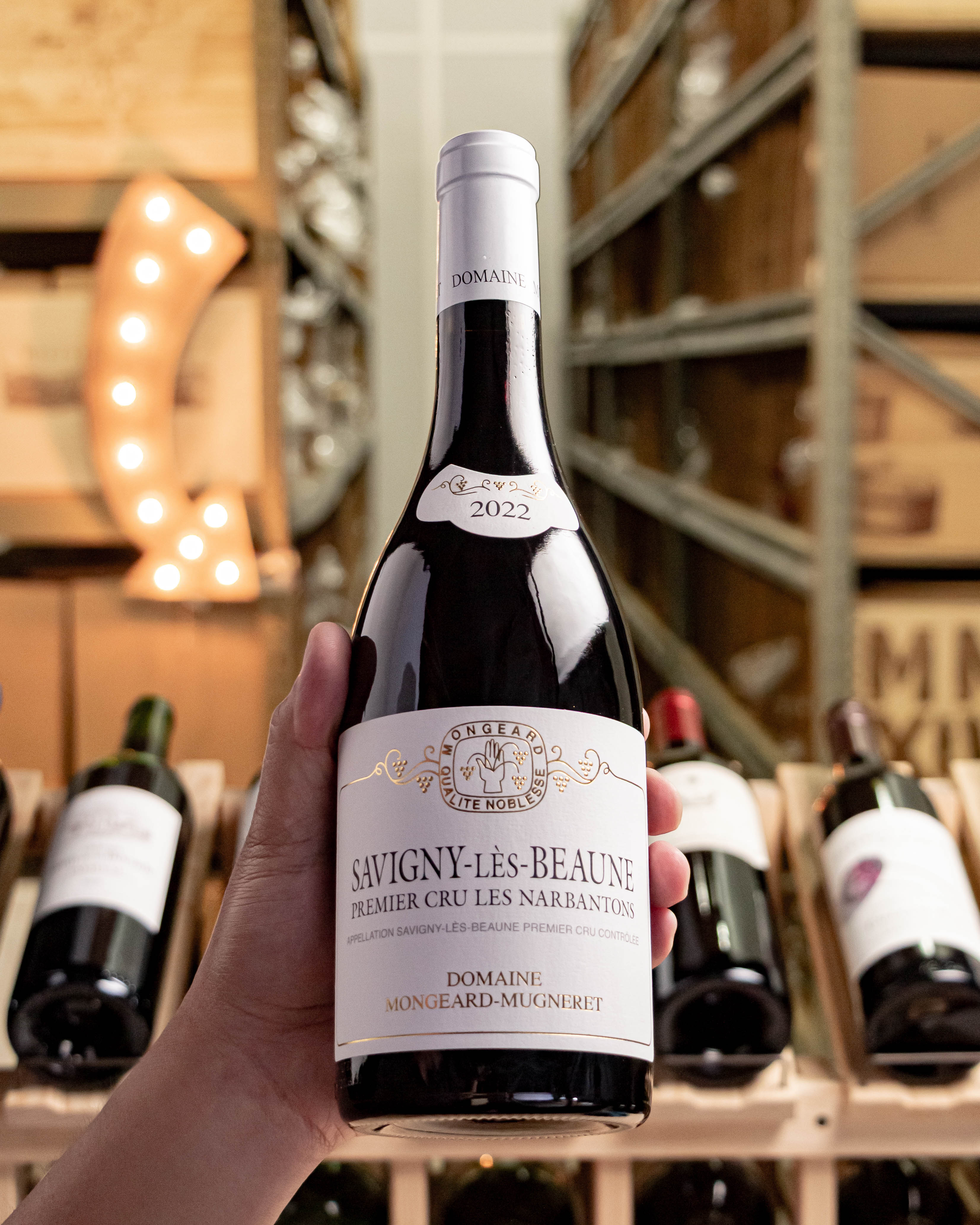 Beaune 750ml 14% フランス製　1985 Domaine Mongeard-Mugneret Savigny-Lés-Beaune Premier Cru Les