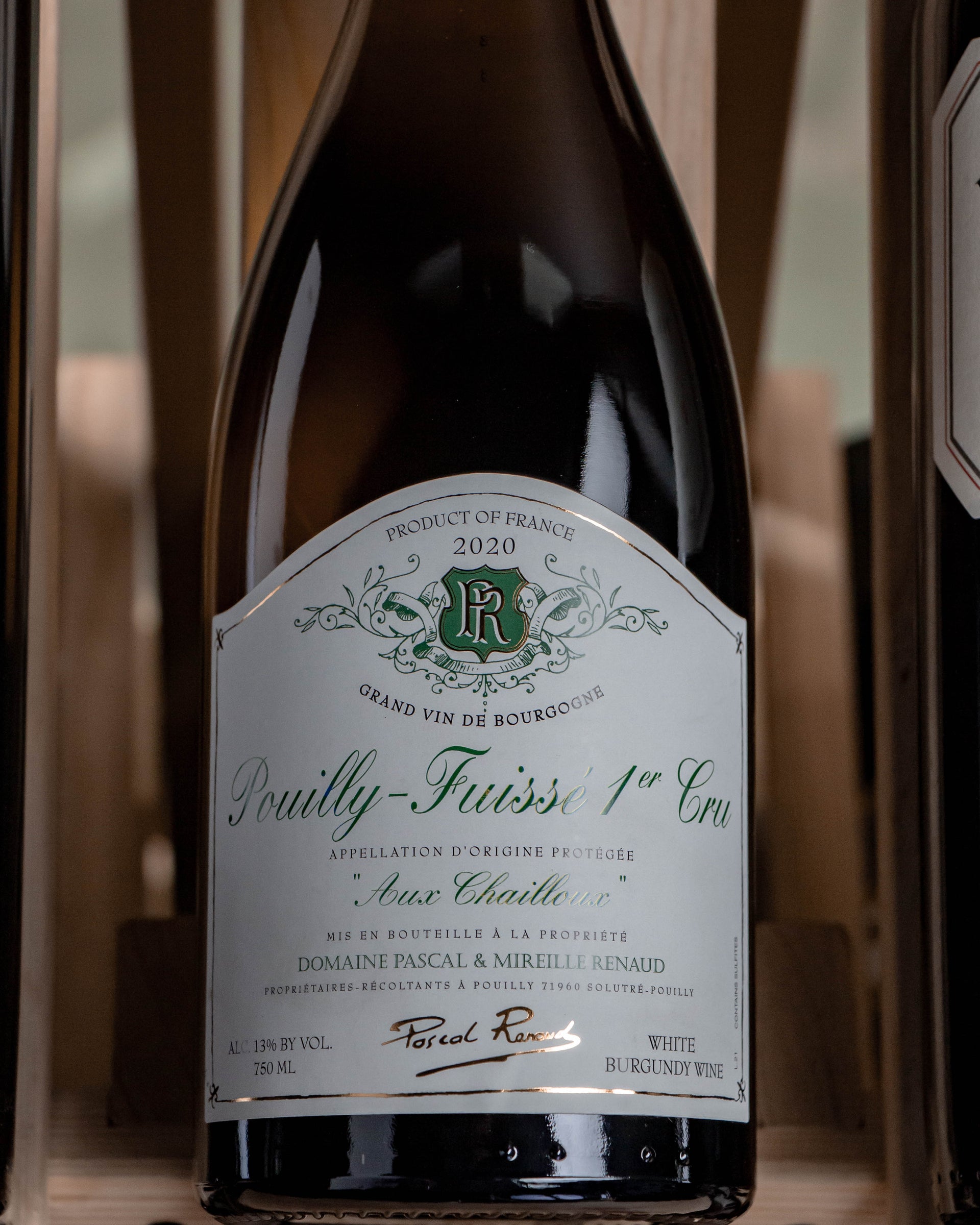 Domaine Pascal & Mireille Renaud Aux Chailloux Pouilly-Fuissé Premier Cru 2020