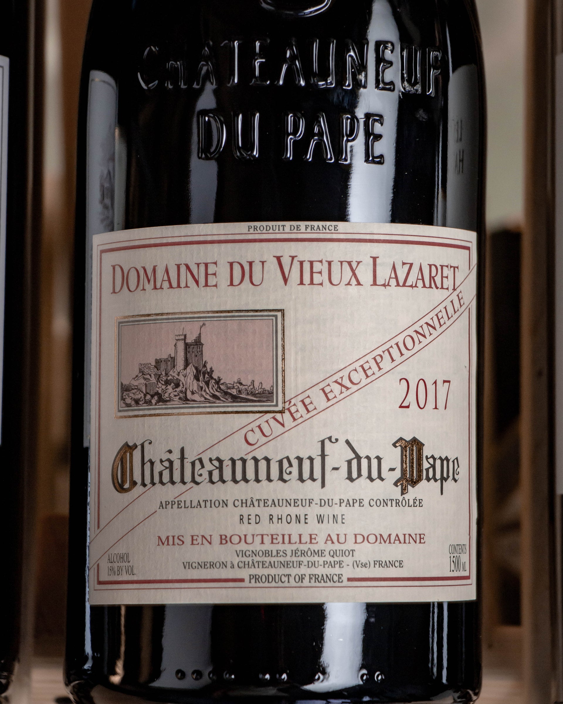 Domaine du Vieux Lazaret Cuvée Exceptionnelle Châteauneuf-du-Pape 2017 (Magnum 1.5L)