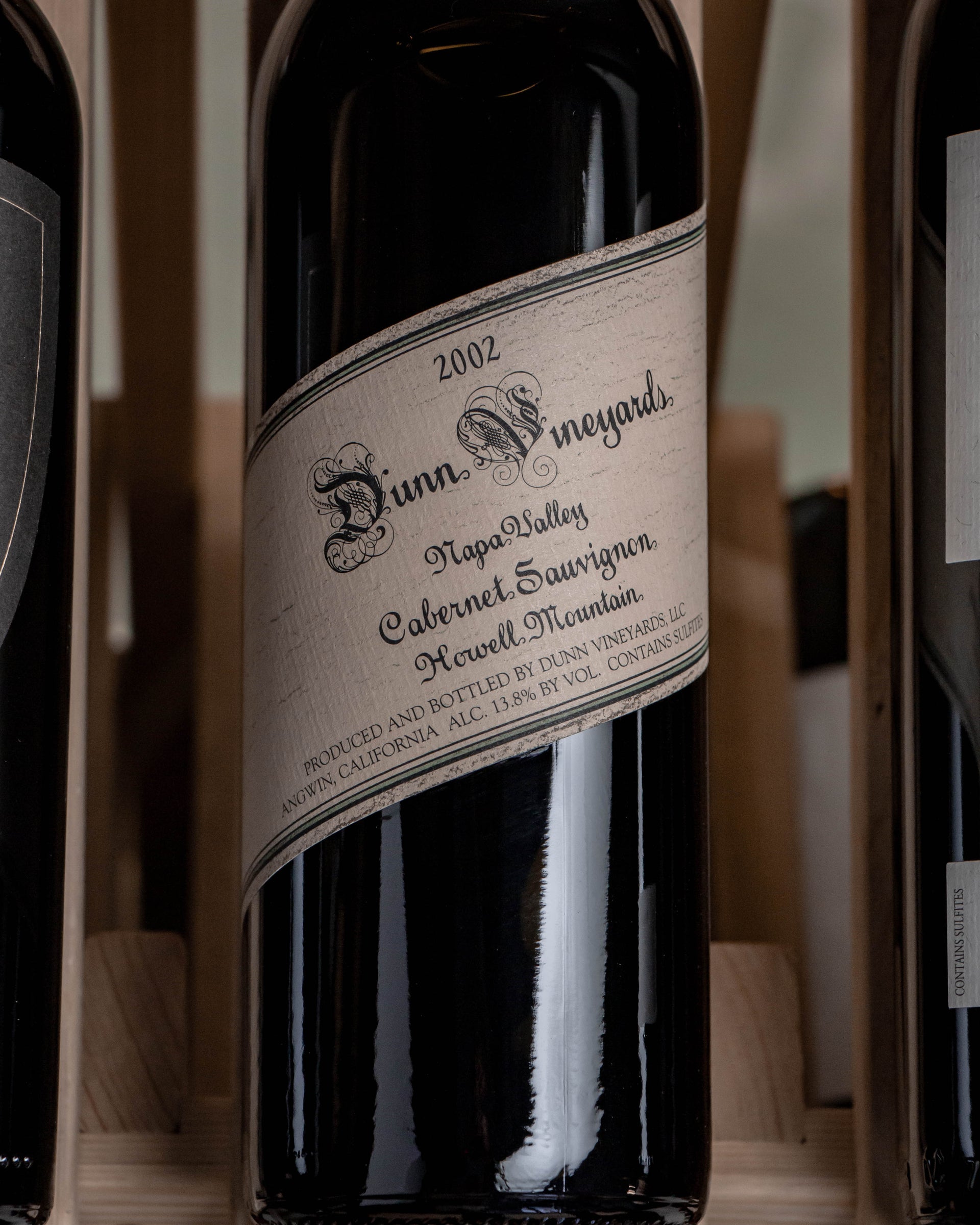 Dunn Vineyards Cabernet Sauvignon Howell Mountain Napa Valley 2002