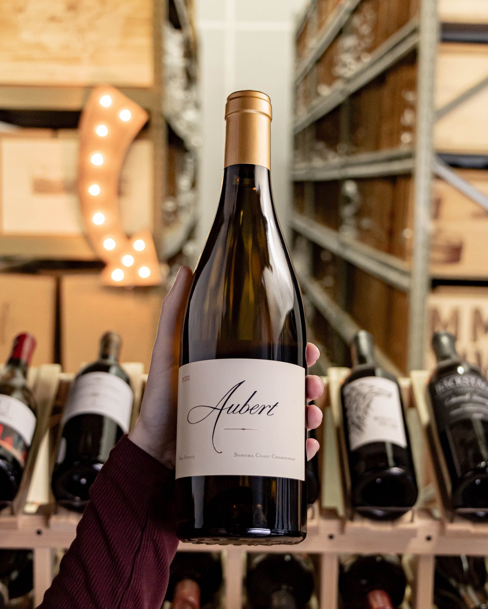 Aubert Chardonnay Park Avenue Estate Vineyard Sonoma Coast 2022