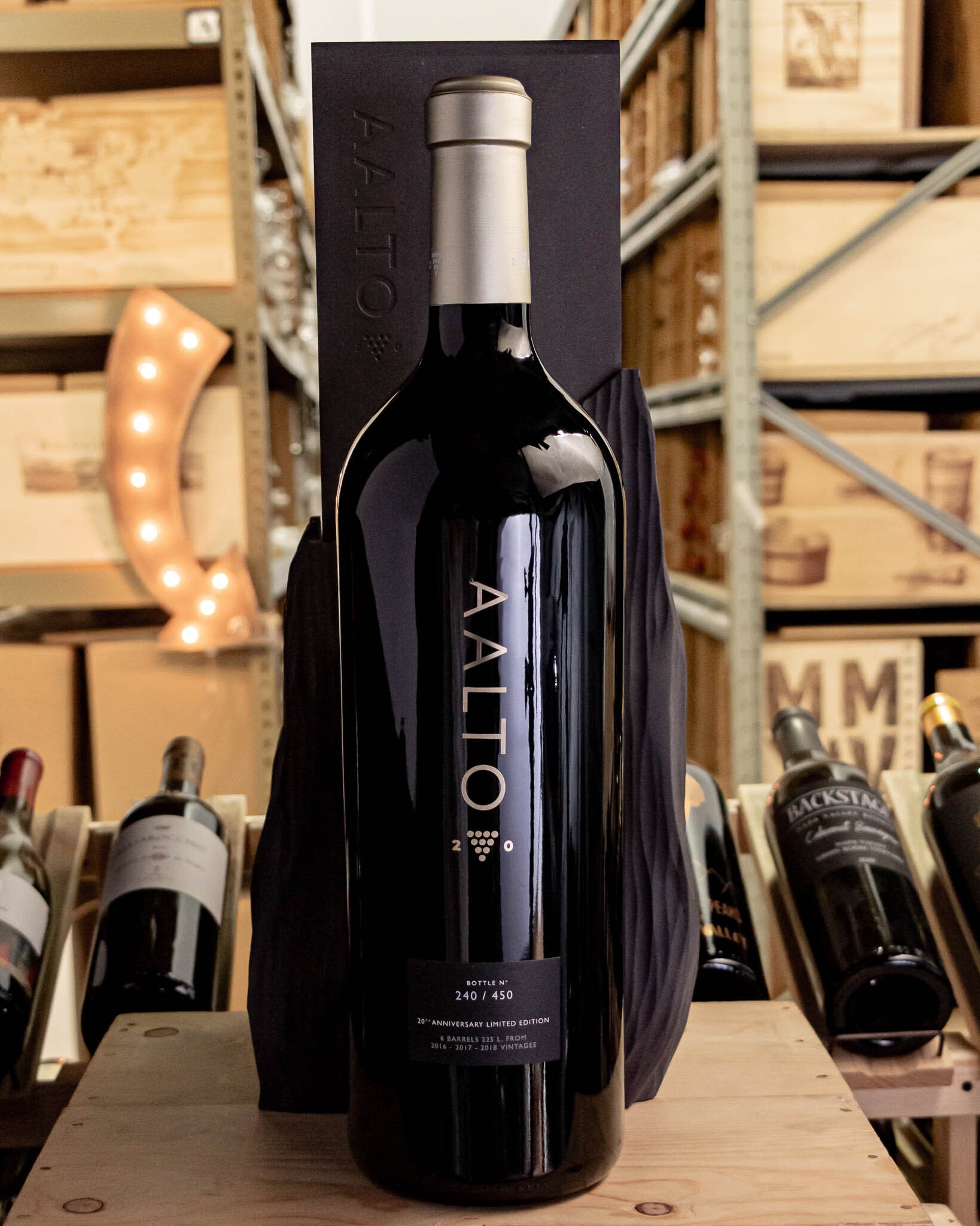 Bodegas Aalto 20th Anniversary Limited Edition Ribera del Duero NV CVC (Double Magnum 3 Liter) (OWC)