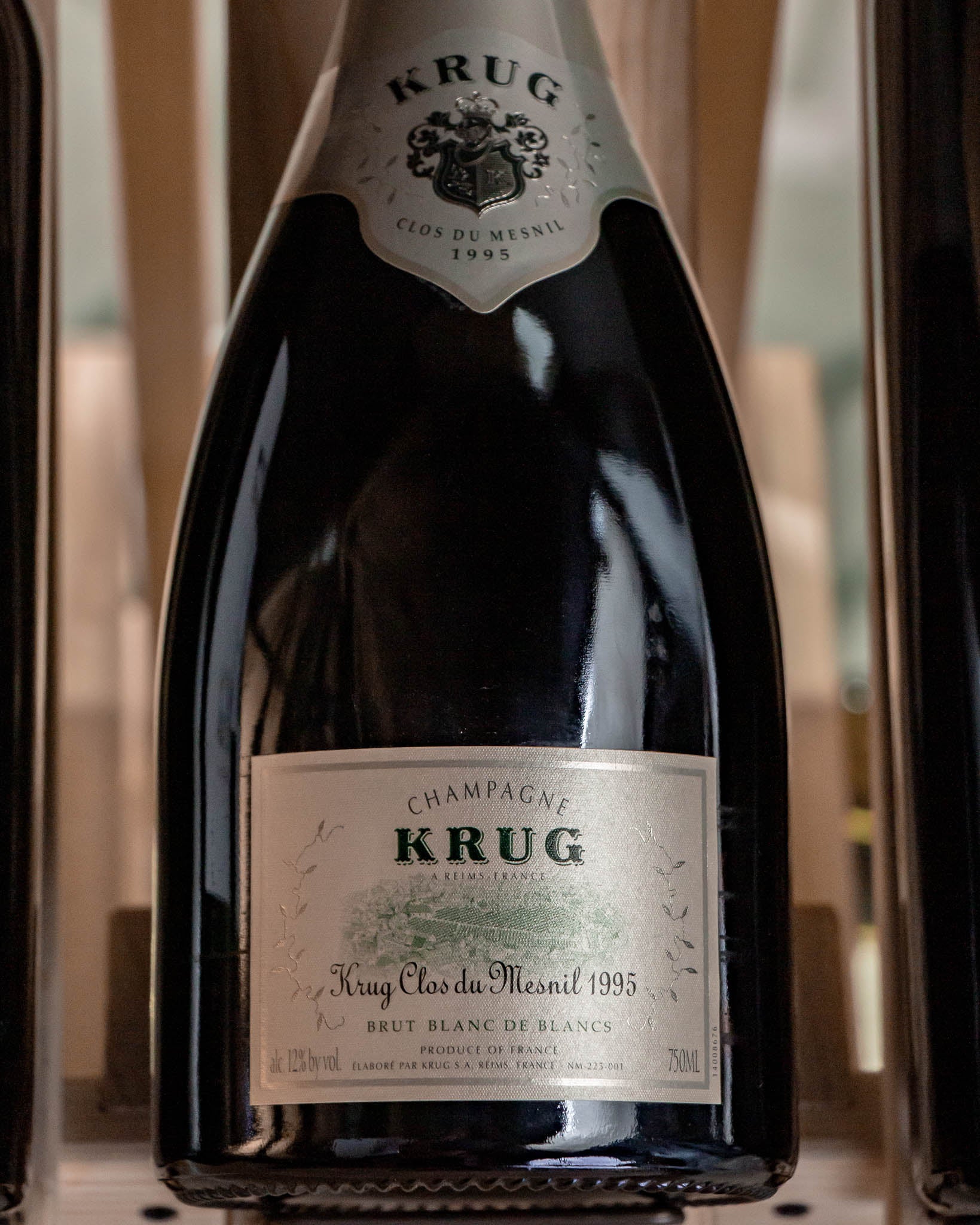 Champagne Krug Blanc de Blancs Clos du Mesnil Brut 1995