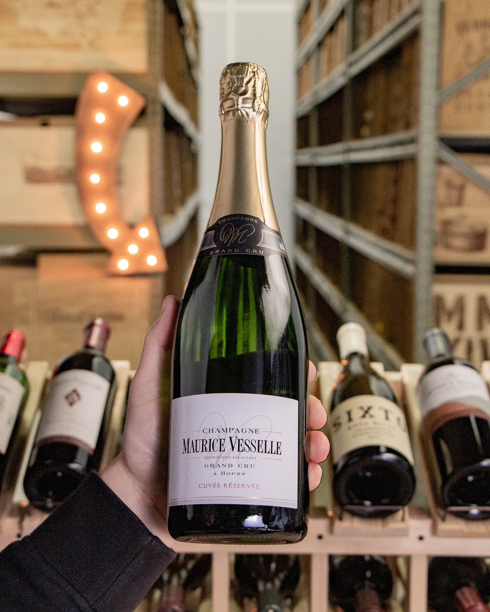 Champagne Maurice Vesselle Cuvée Réservée Extra Brut Grand Cru NV