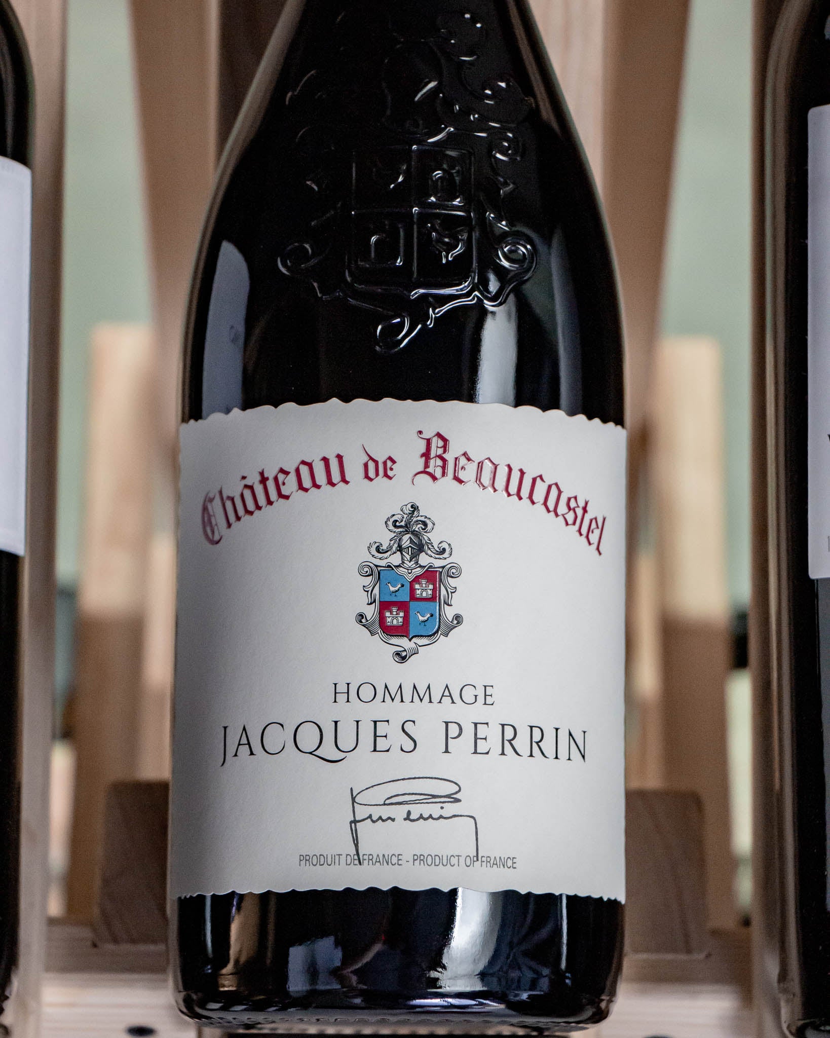 Chateau de Beaucastel Chateauneuf-du-Pape Hommage Jacques Perrin 2017