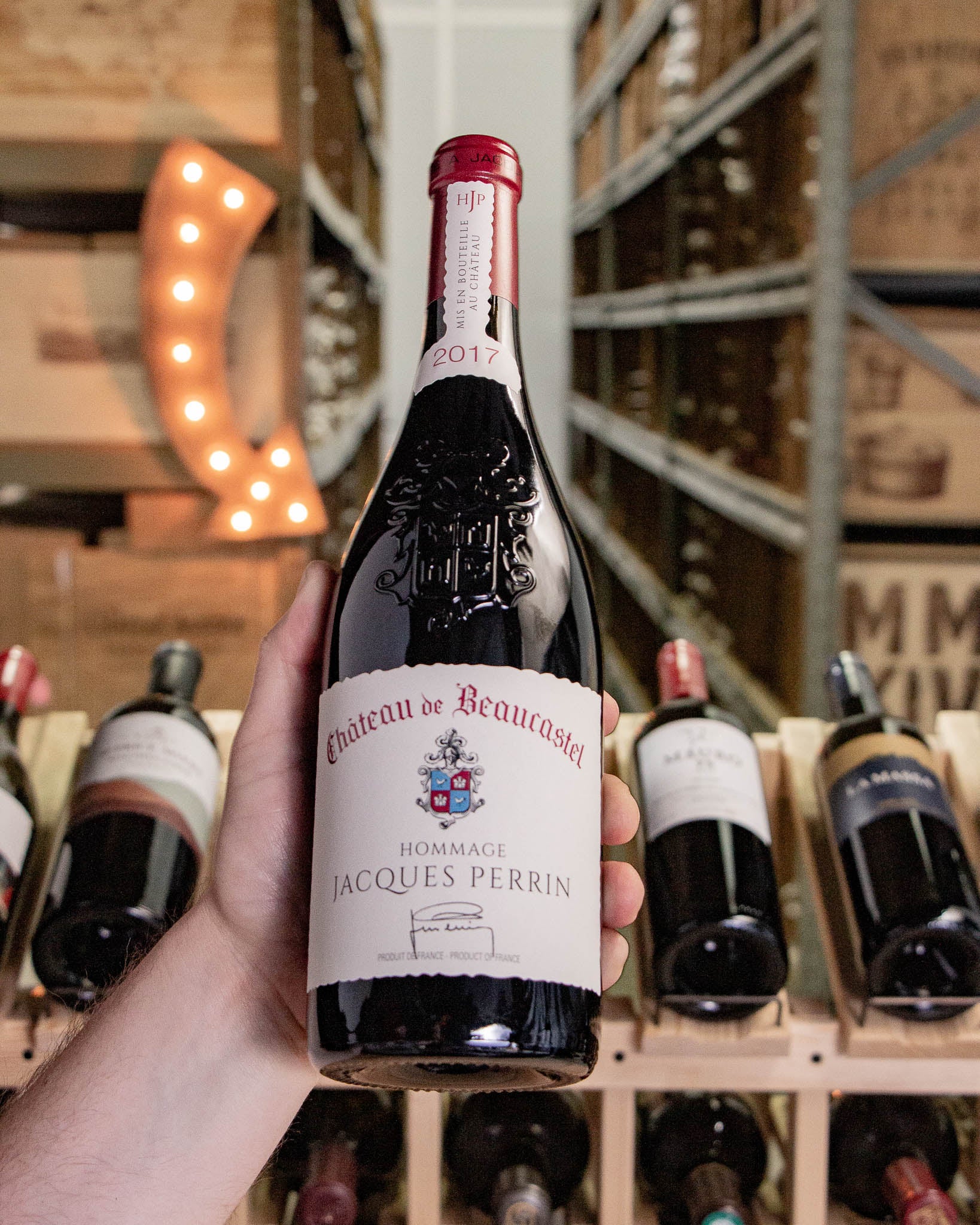 Chateau de Beaucastel Chateauneuf-du-Pape Hommage Jacques Perrin 2017