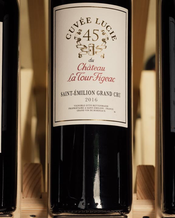 Chateau la Tour Figeac Saint Emilion Grand Cru Cuvee Lucie 45 2016