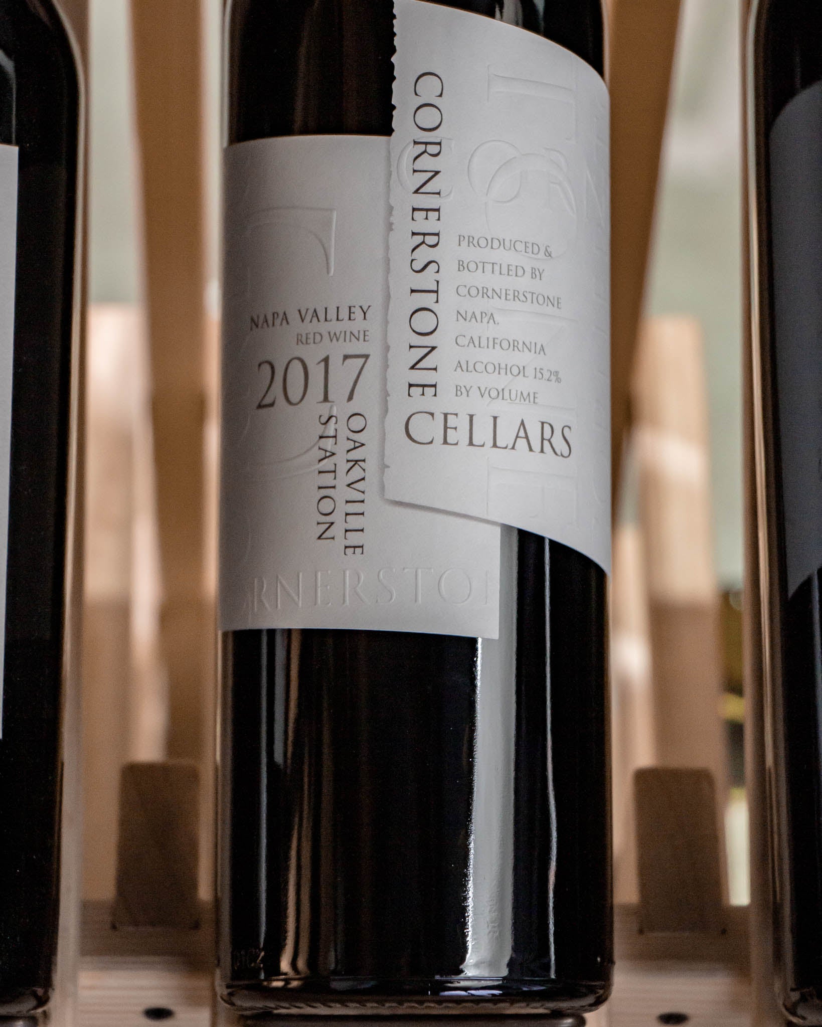 Cornerstone Cellars Red Wine Oakville Station Vineyard Oakville Napa Valley 2017