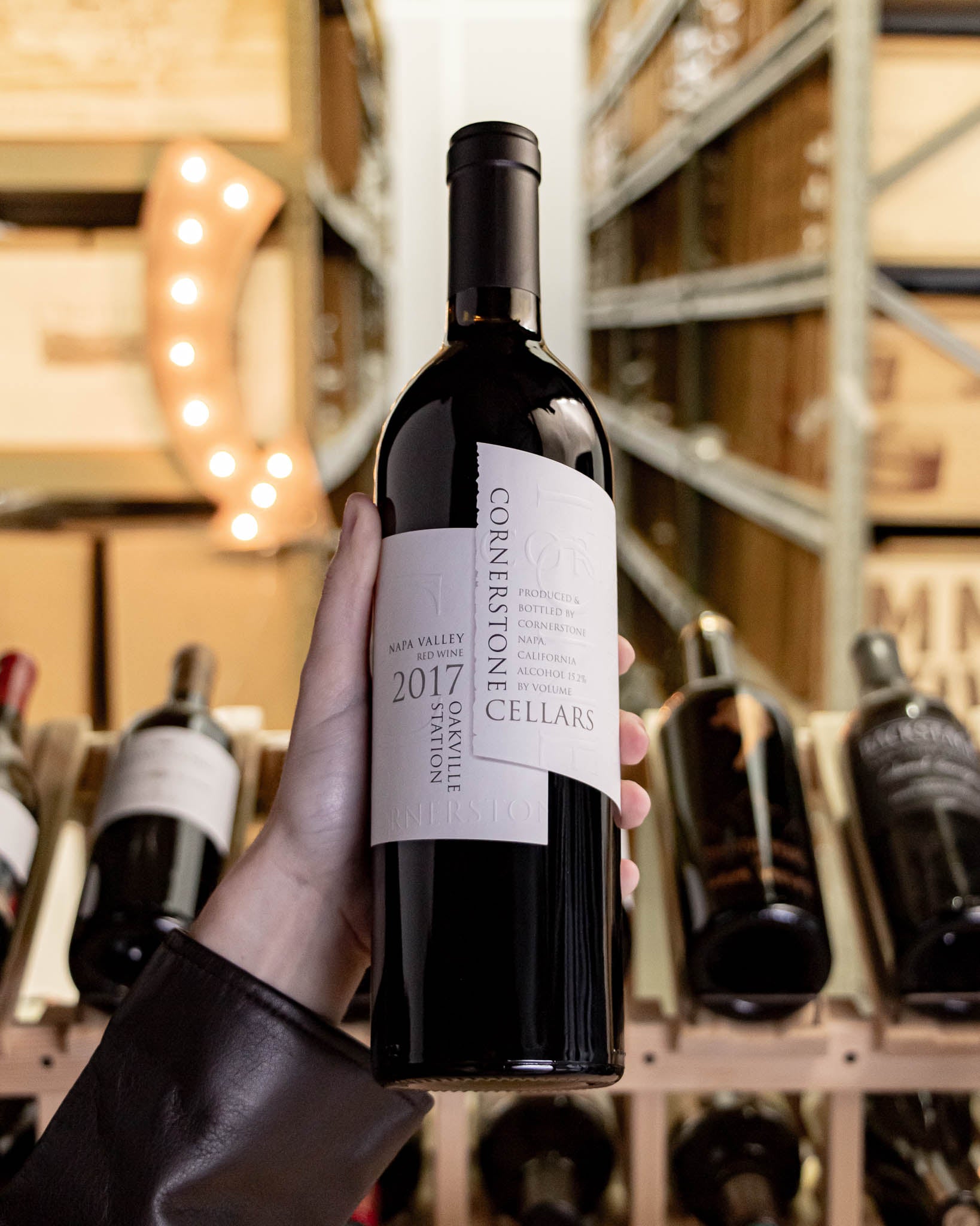 Cornerstone Cellars Red Wine Oakville Station Vineyard Oakville Napa Valley 2017