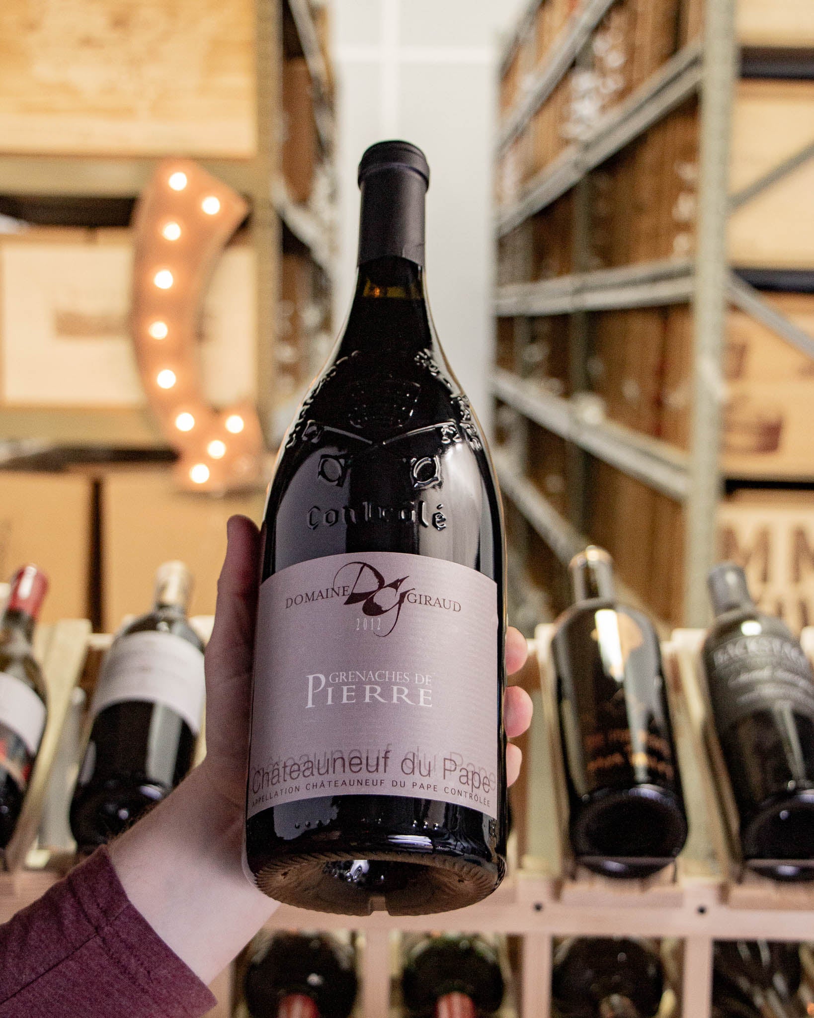 Domaine Giraud Châteauneuf-du-Pape Grenaches de Pierre 2012 (Magnum 1.5L)