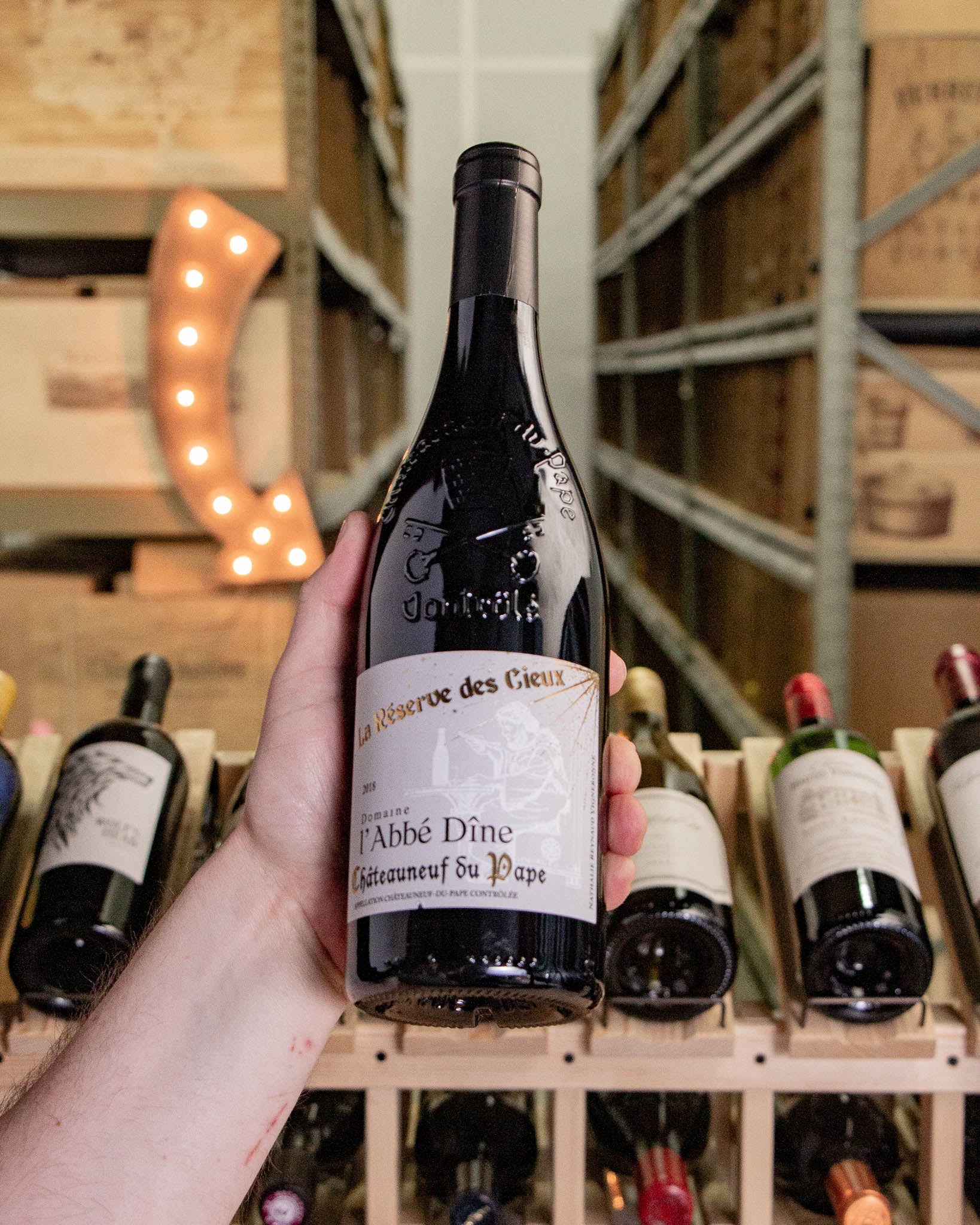 Domaine L'Abbe Dine Chateauneuf-du-Pape Réserve des Cieux 2018