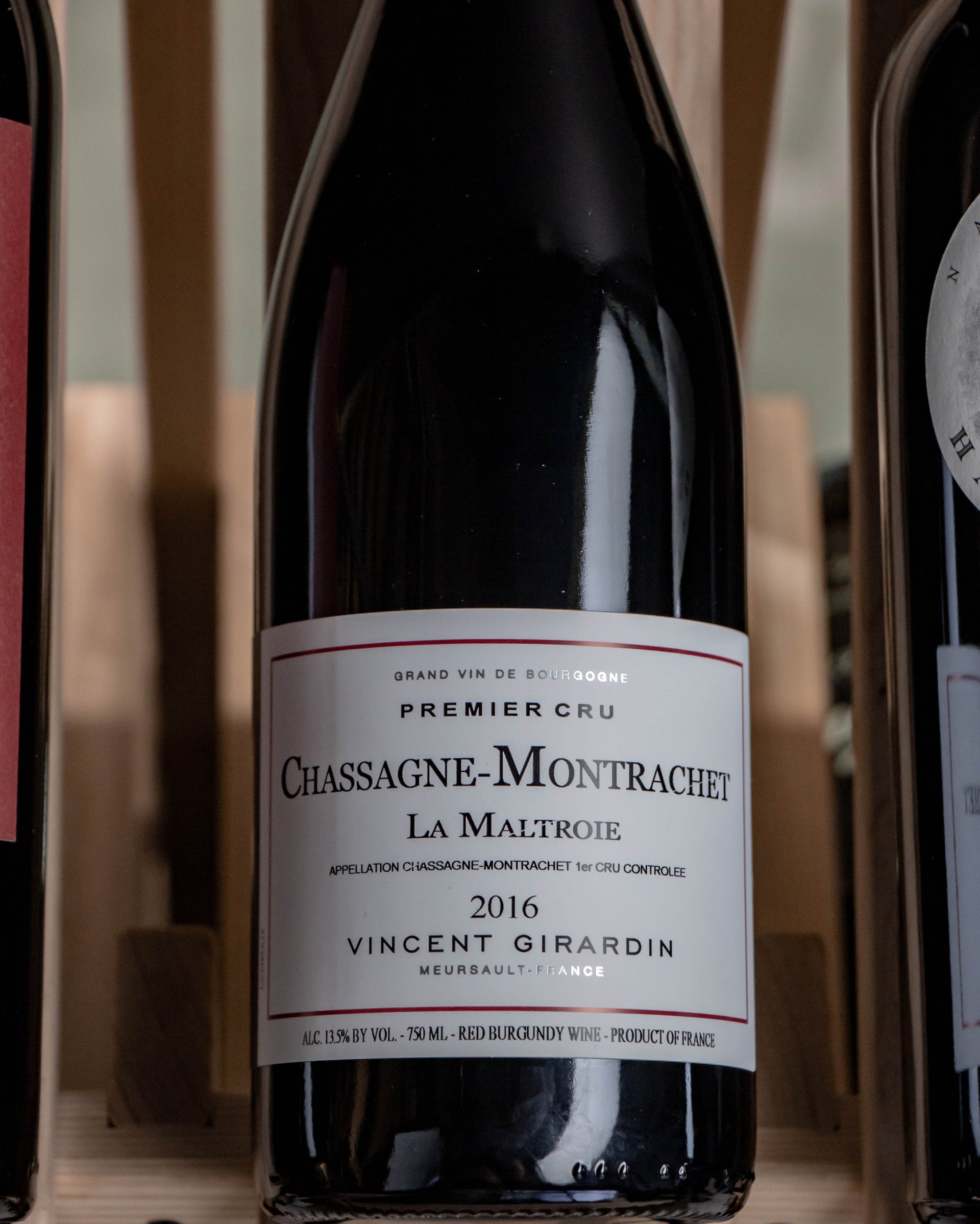 Domaine Vincent Girardin Chassagne-Montrachet La Maltroie Premier Cru 2016