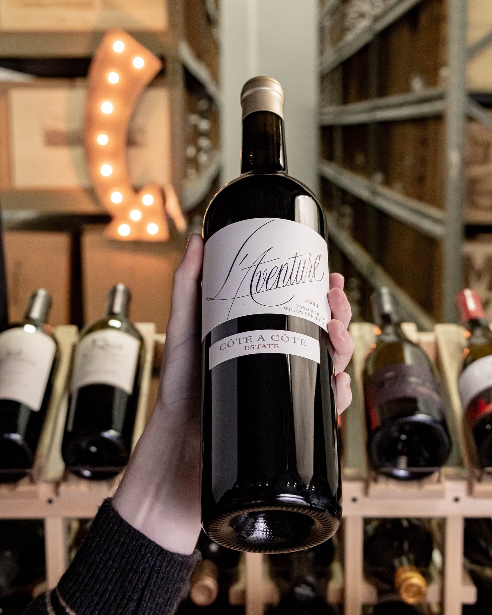 L'Aventure Winery Red Blend Cote a Cote Willow Creek District 2021