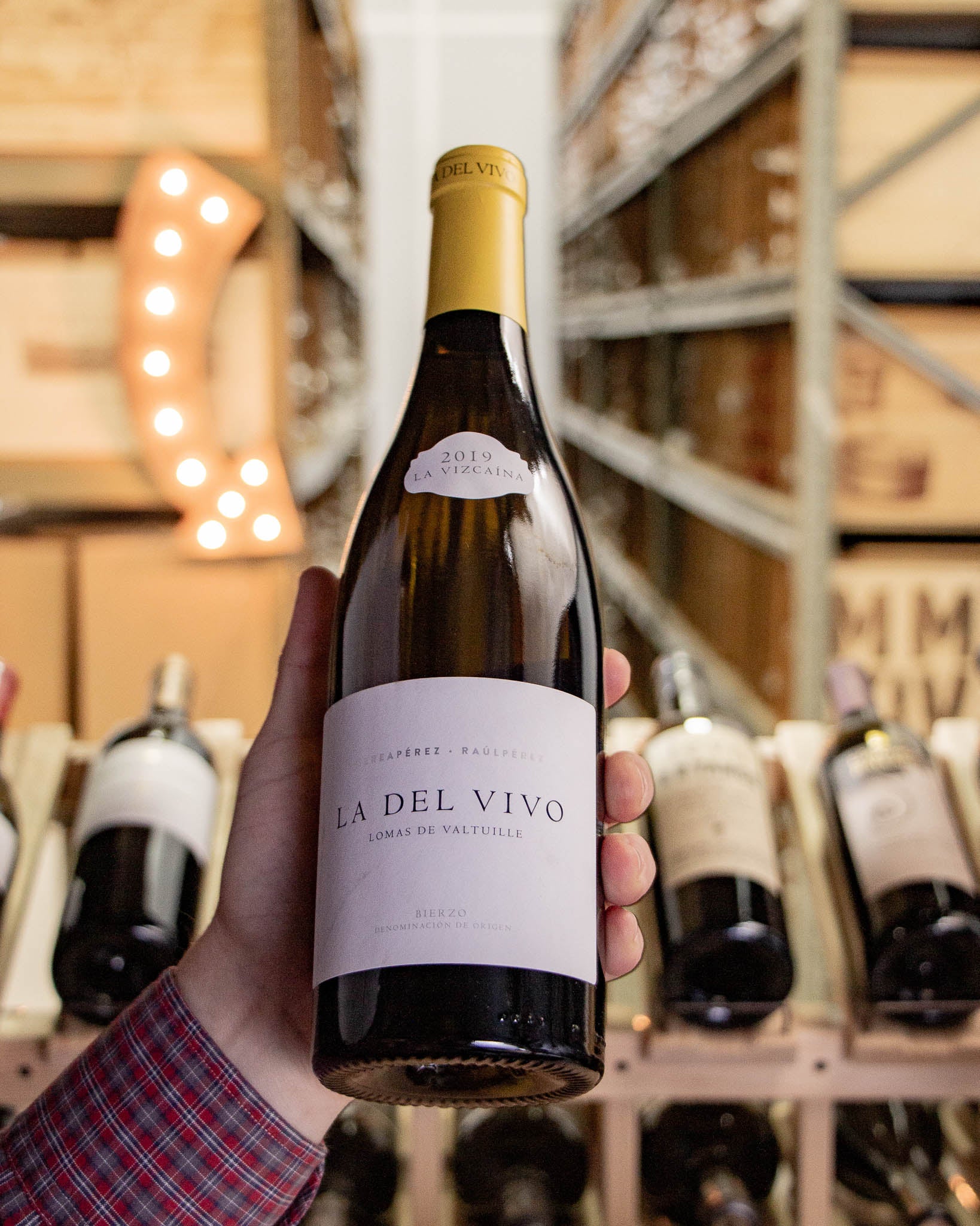 La Vizcaina Bierzo Blanco La Del Vivo Lomas de Valtuille 2019