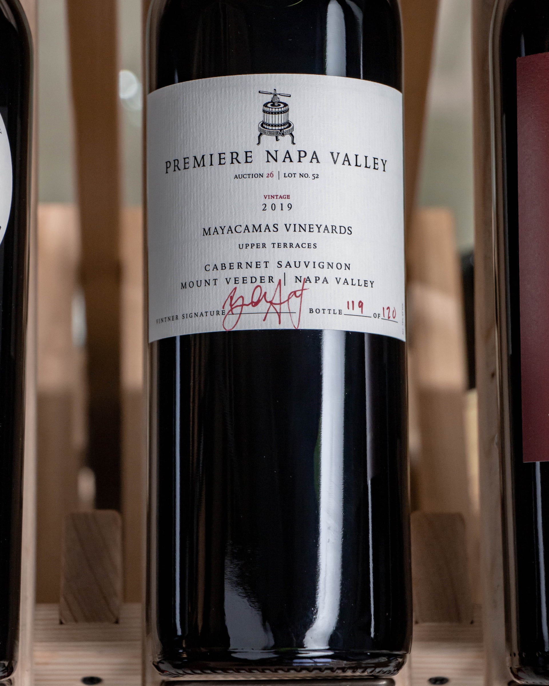 Mayacamas Vineyards Premiere Napa Valley Cabernet Sauvignon Upper Terraces Mount Veeder 2019