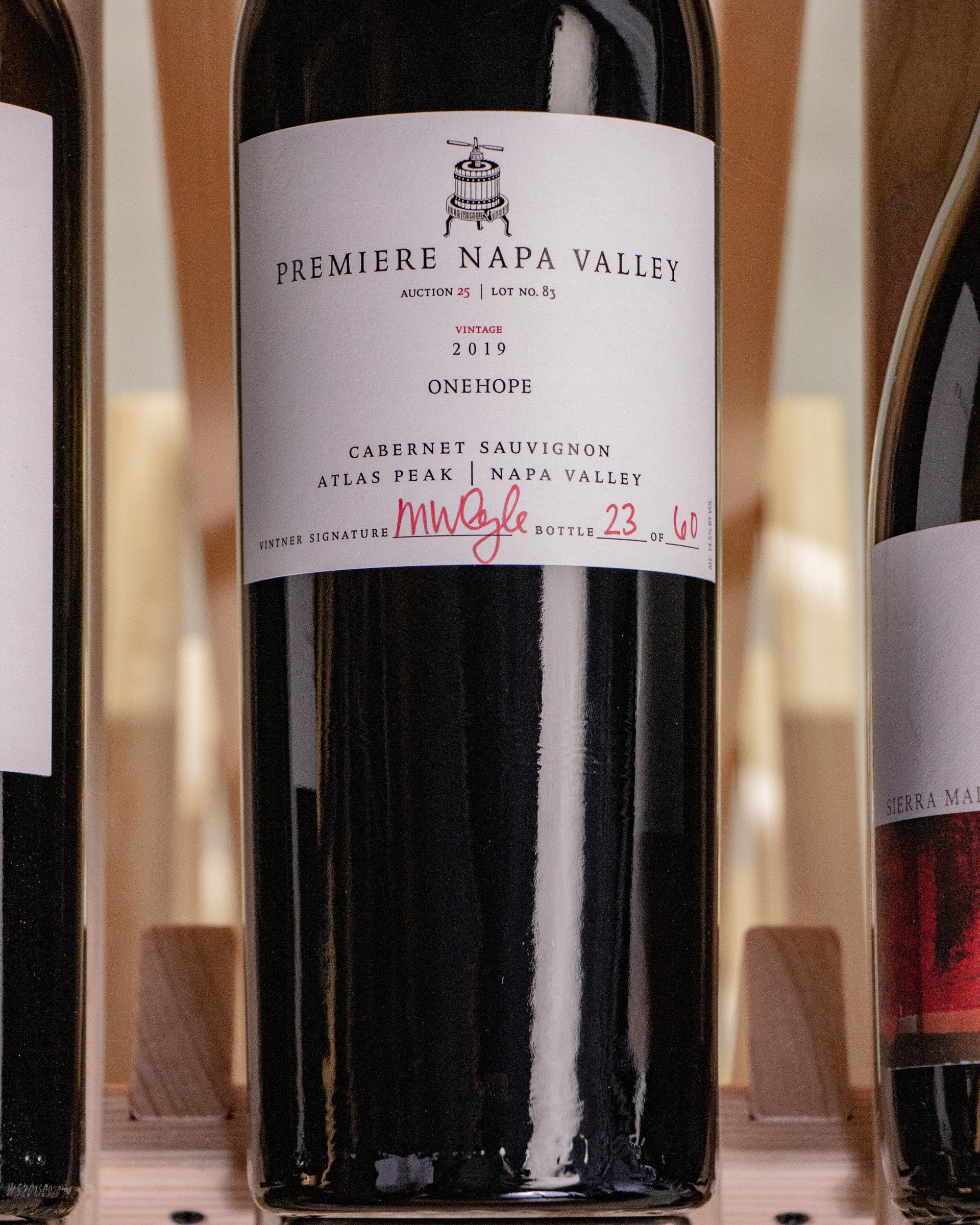 OneHope Premiere Napa Valley Cabernet Sauvignon Atlas Peak 2019
