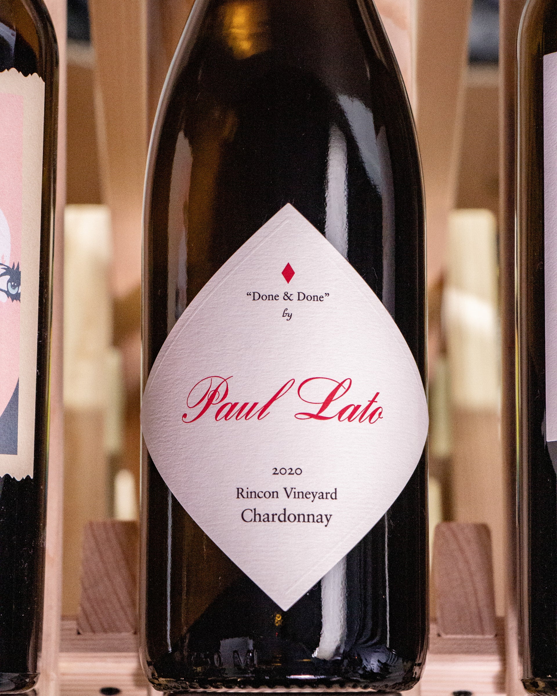 Paul Lato Chardonnay Done & Done Rincon Vineyard Arroyo Grande 2020