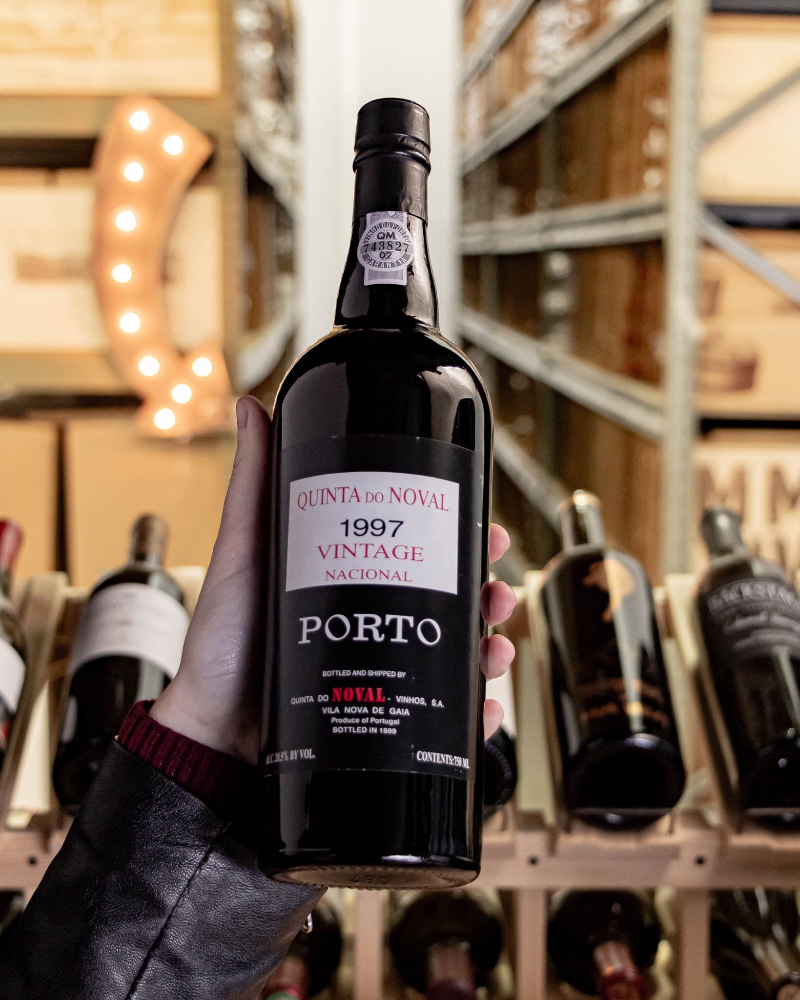 Quinta do Noval Nacional Port Vintage 1997 (light capsule condtion)