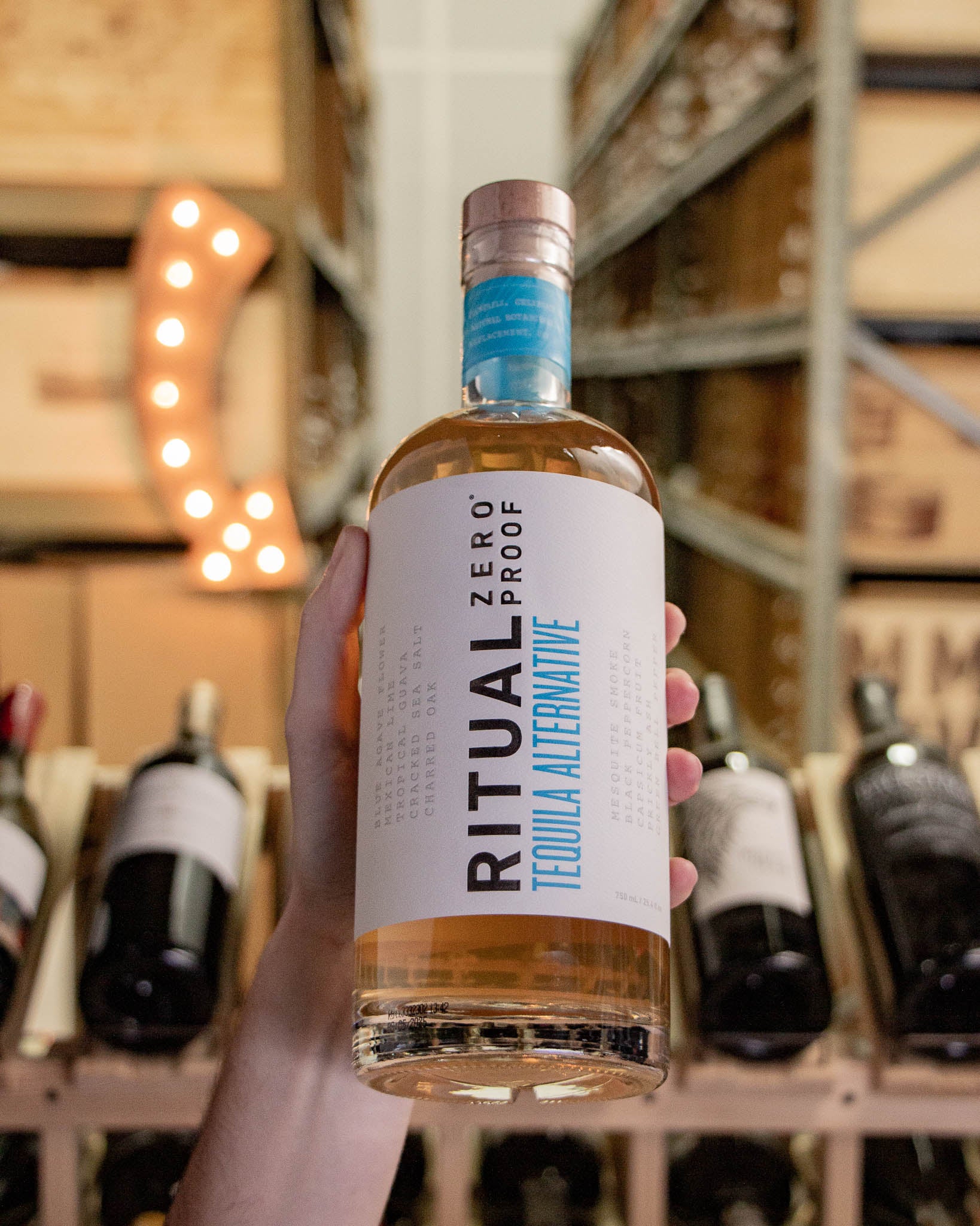 Ritual Zero Proof Tequila Alternative Non-Alcoholic Spirit
