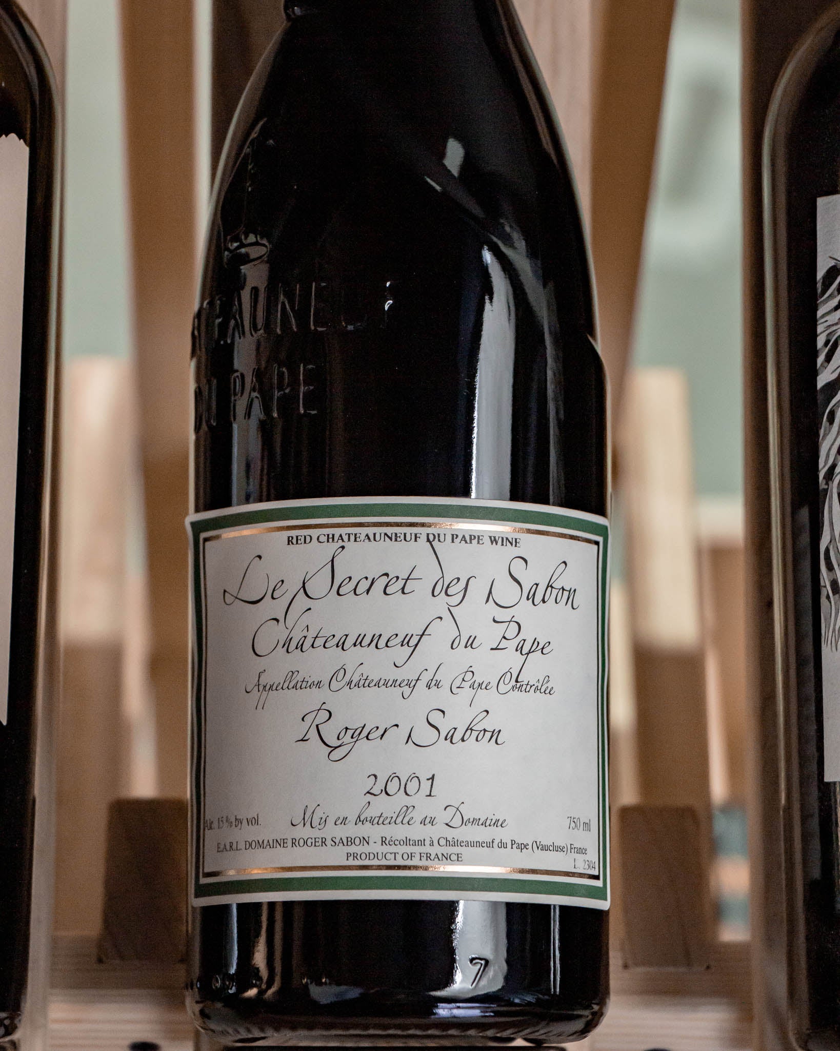 Roger Sabon Châteauneuf-du-Pape Cuvee Le Secret des Sabon 2001