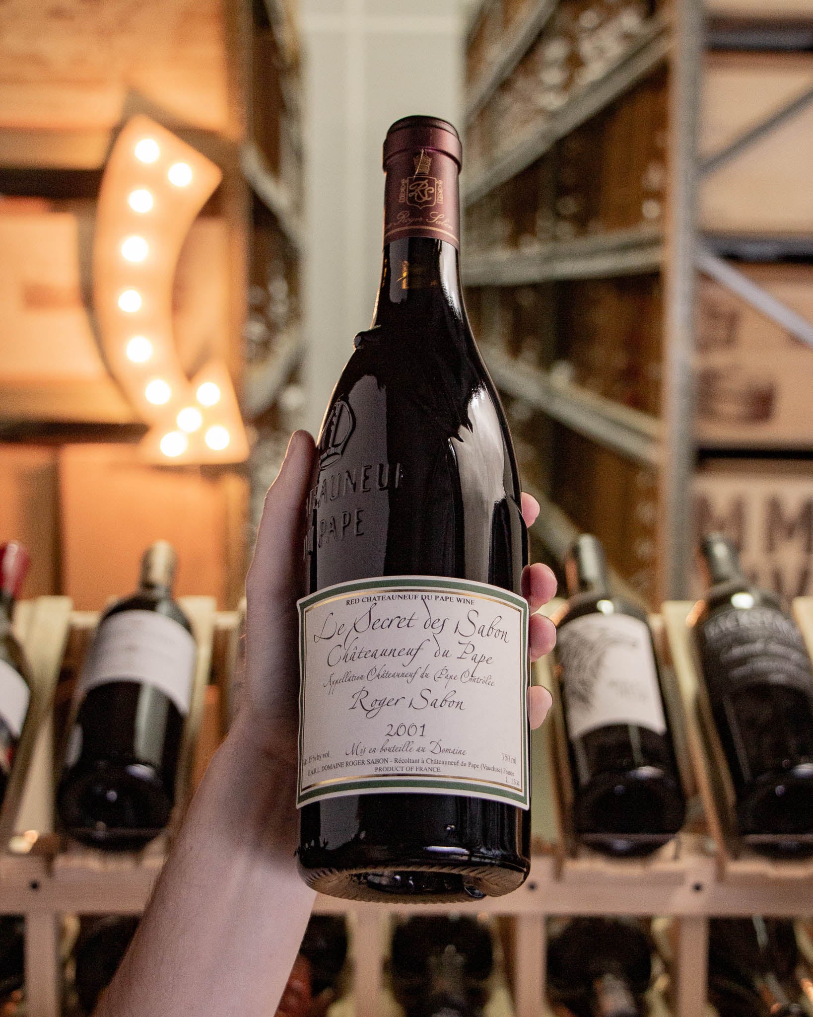 Roger Sabon Châteauneuf-du-Pape Cuvee Le Secret des Sabon 2001