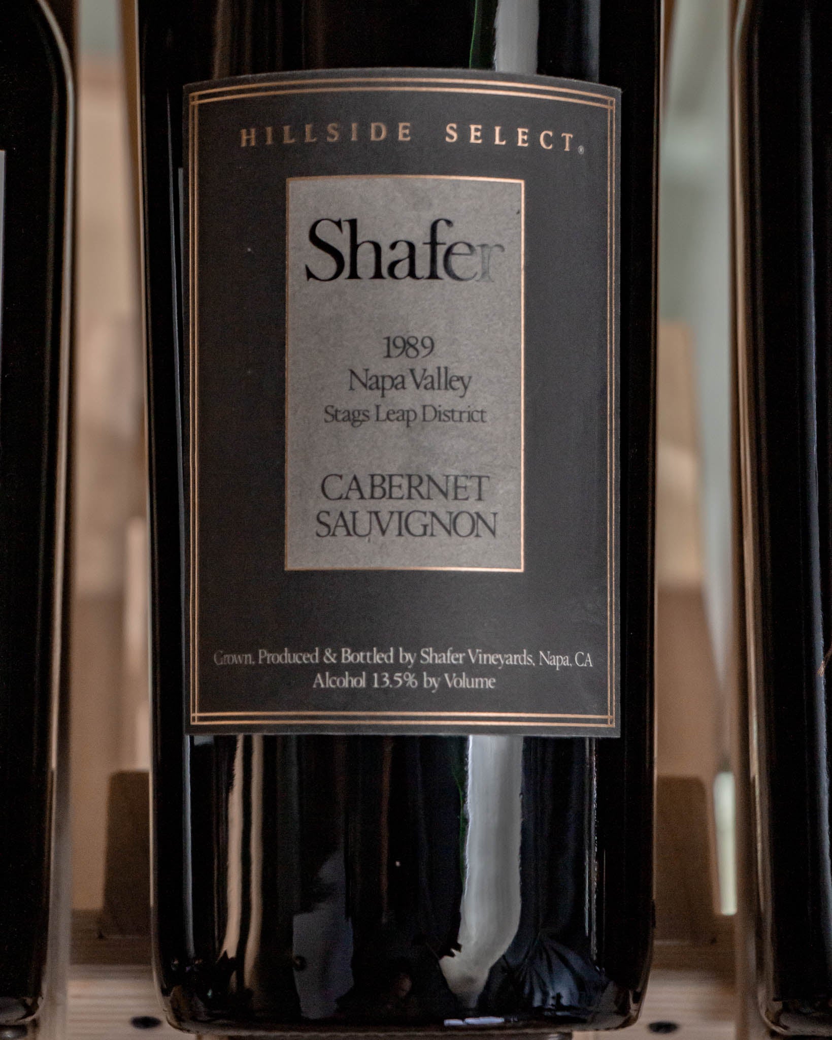 Shafer Vineyards Cabernet Sauvignon Hillside Select Stags Leap District Napa Valley 1989 (Magnum 1.5L)