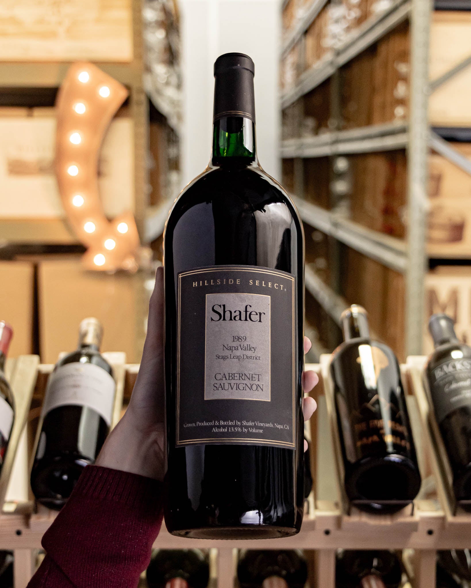 Shafer Vineyards Cabernet Sauvignon Hillside Select Stags Leap District Napa Valley 1989 (Magnum 1.5L)