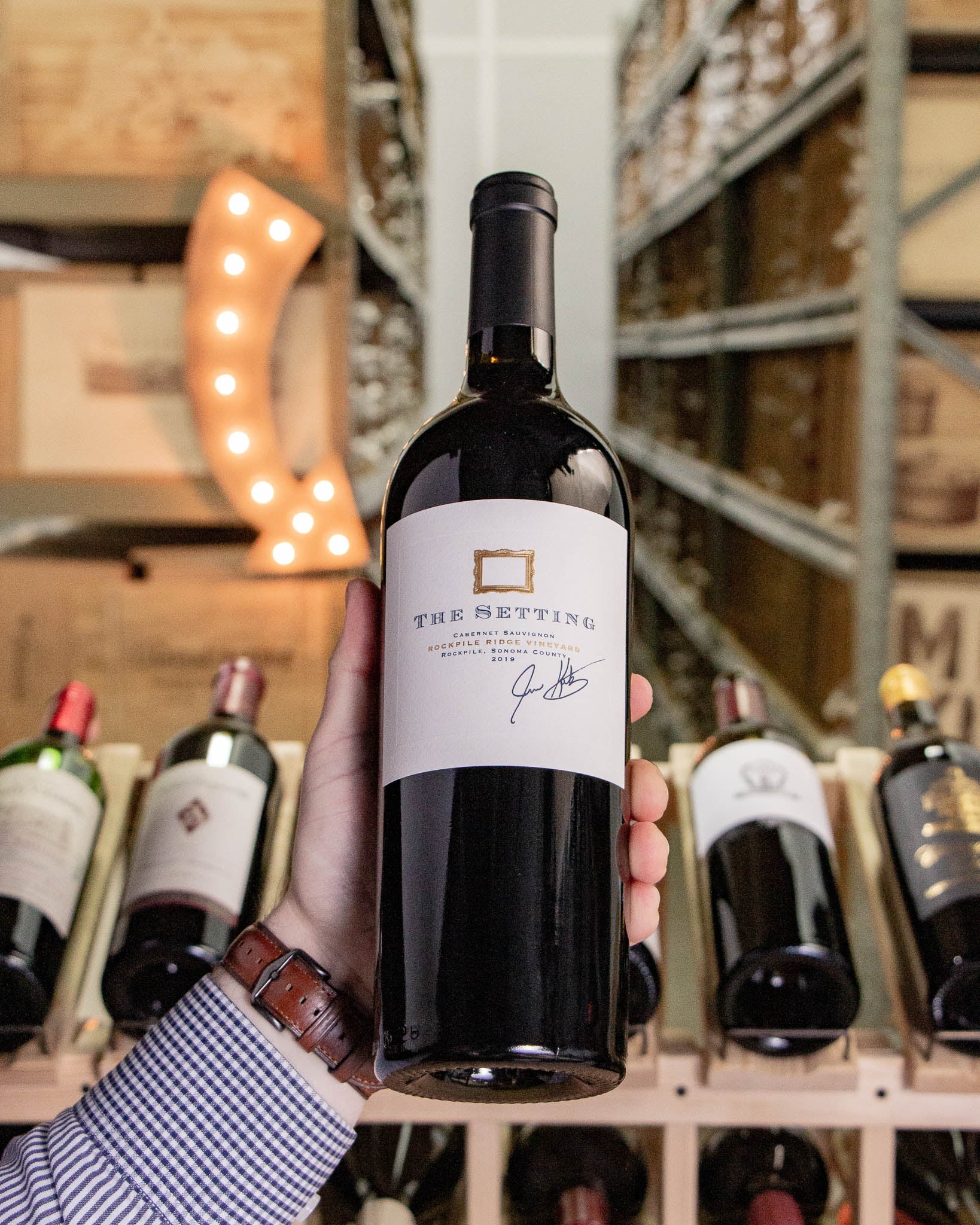 The Setting Cabernet Sauvignon Rockpile Ridge Vineyard Rockpile Sonoma County 2019
