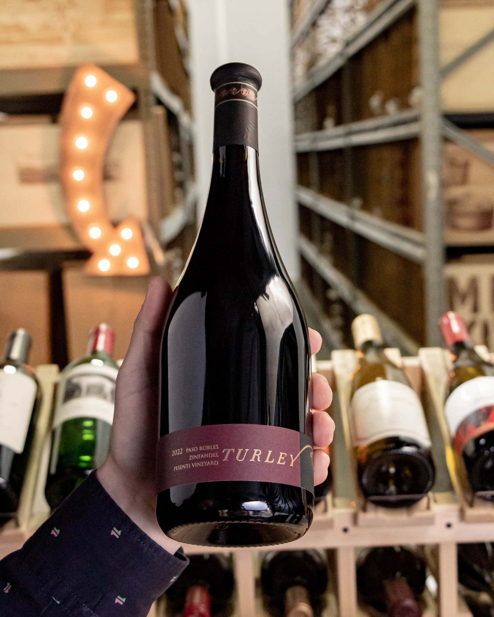 Turley Wine Cellars Zinfandel Pesenti Vineyard Willow Creek District Paso Robles 2022