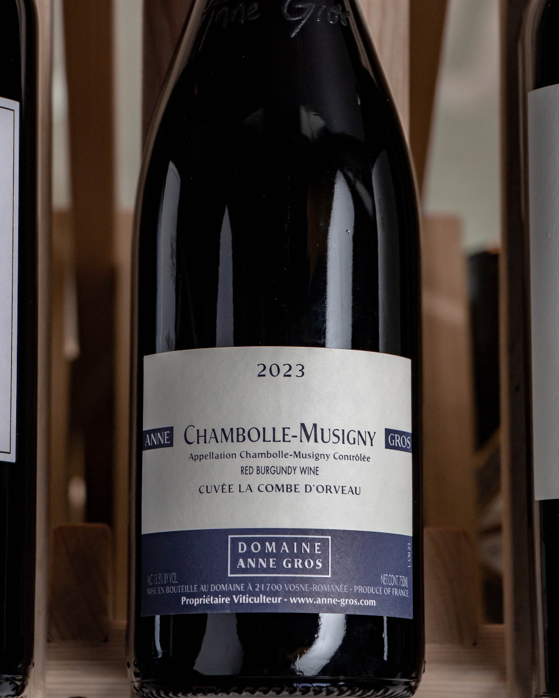 Domaine Anne Gros La Combe d’Orveau Chambolle Musigny 2023