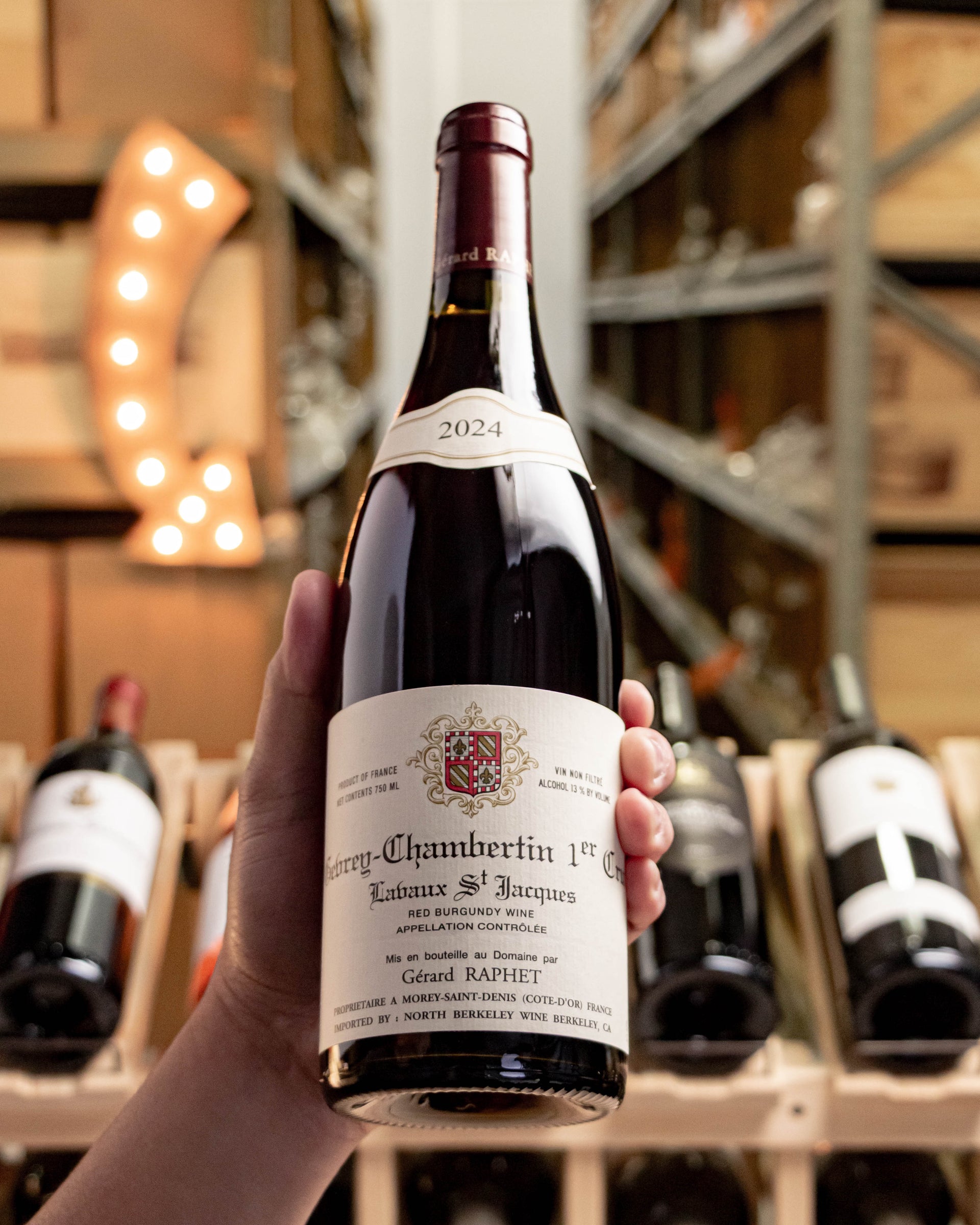 Domaine Gérard Raphet Lavaux-Saint-Jacques Gevrey Chambertin Premier Cru 2024