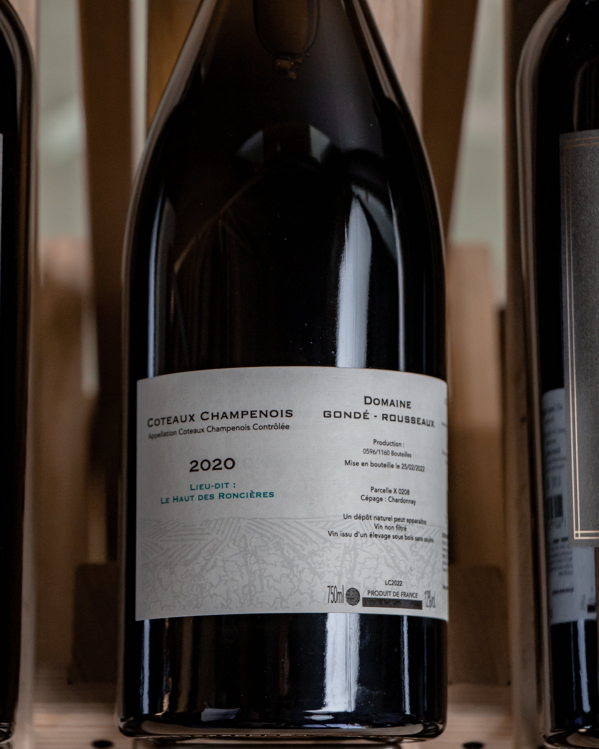Champagne Gondé-Rousseaux Coteaux Champenois Blanc 2020