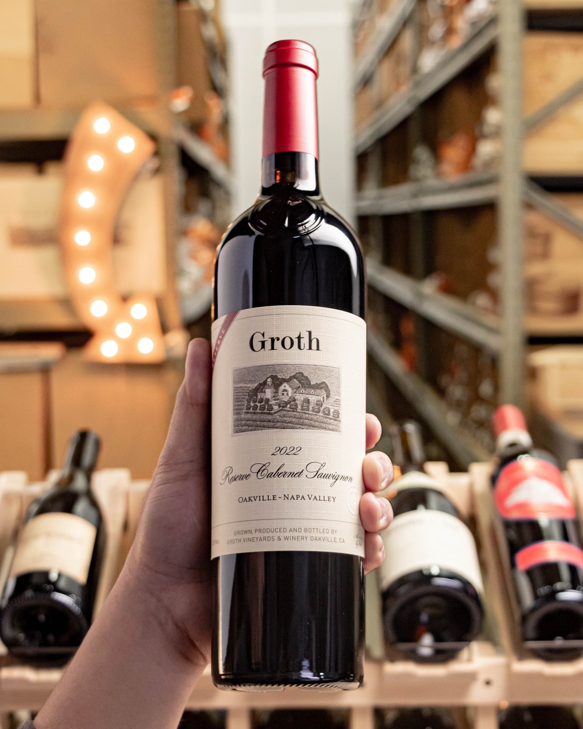 Groth Cabernet Sauvignon Reserve Oakville Napa Valley 2022