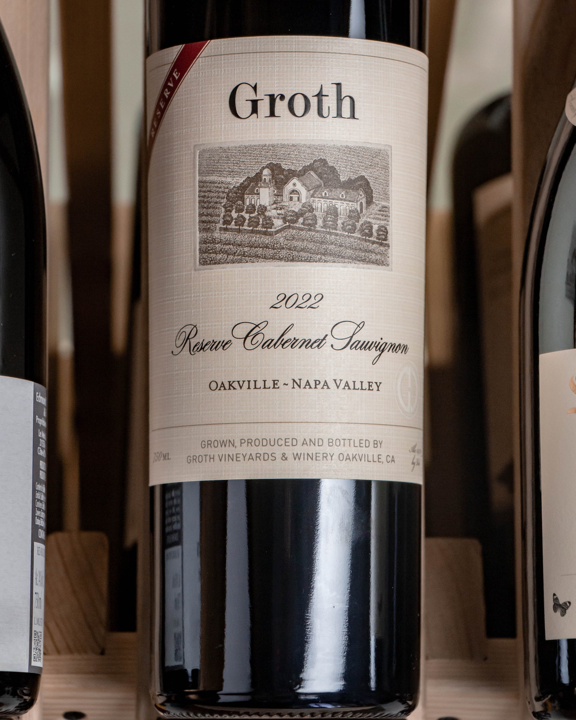 Groth Cabernet Sauvignon Reserve Oakville Napa Valley 2022