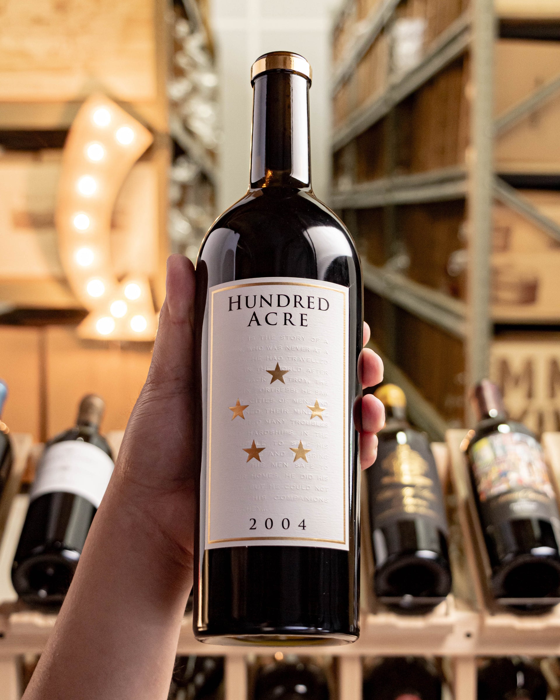 Hundred Acre Cabernet Sauvignon Kayli Morgan Vineyard Napa Valley 2004