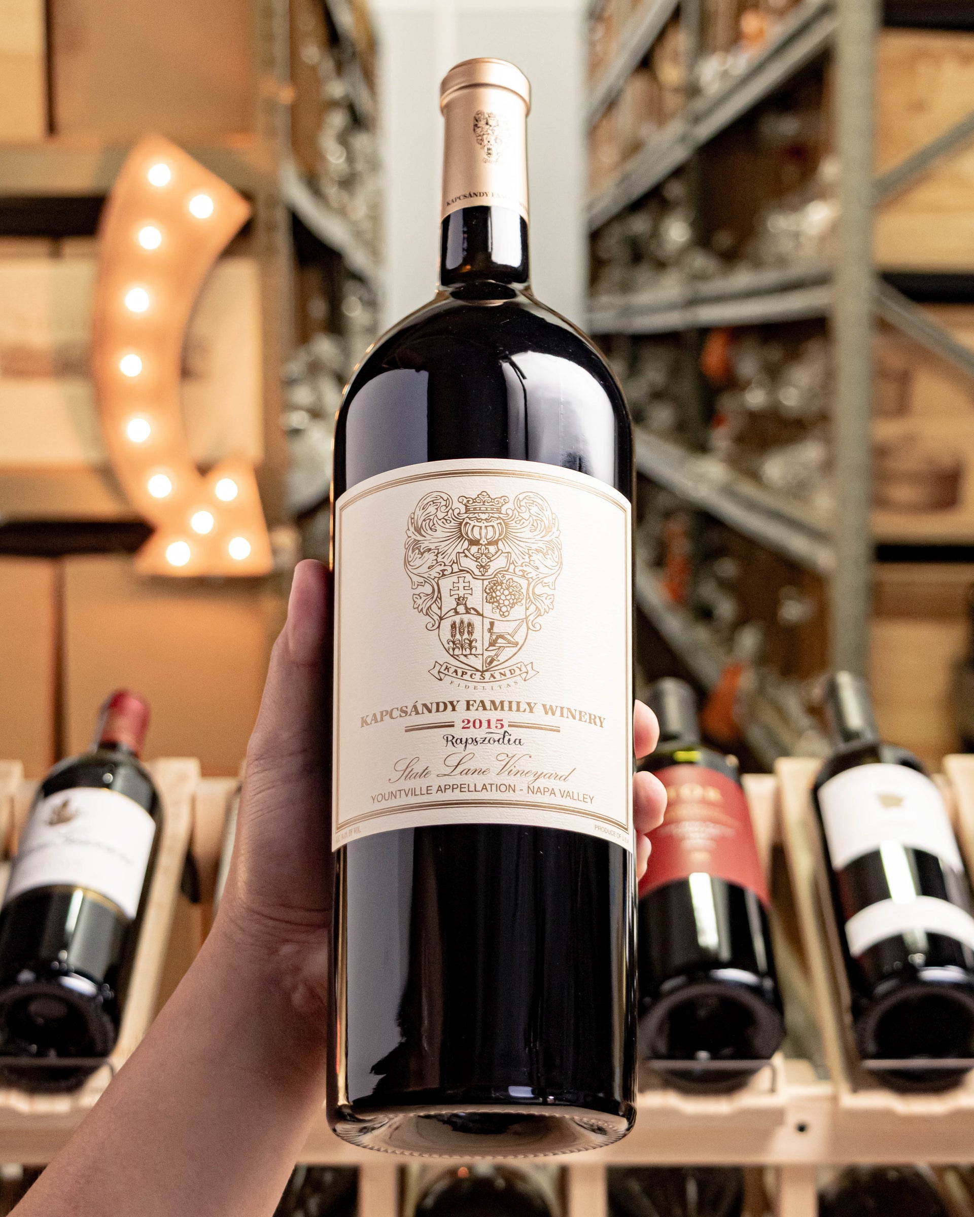 Kapcsándy Cabernet Franc Rapszodia Yountville Napa Valley 2015 (Magnum 1.5L)