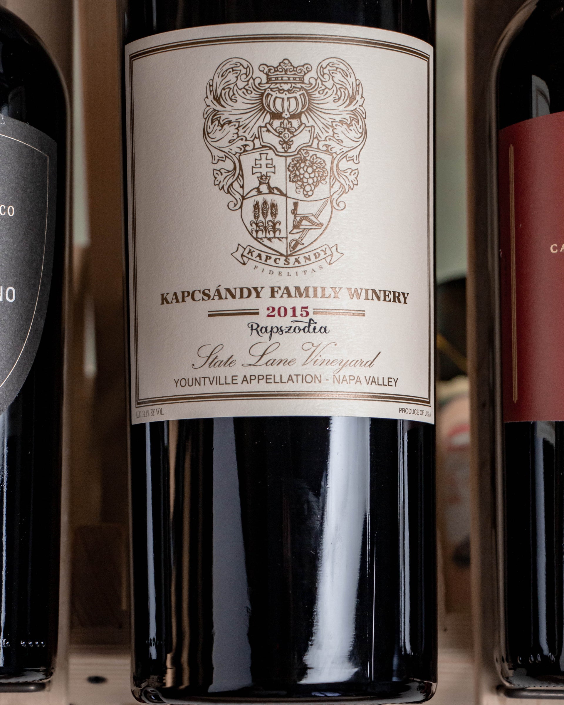 Kapcsándy Cabernet Franc Rapszodia Yountville Napa Valley 2015 (Magnum 1.5L)