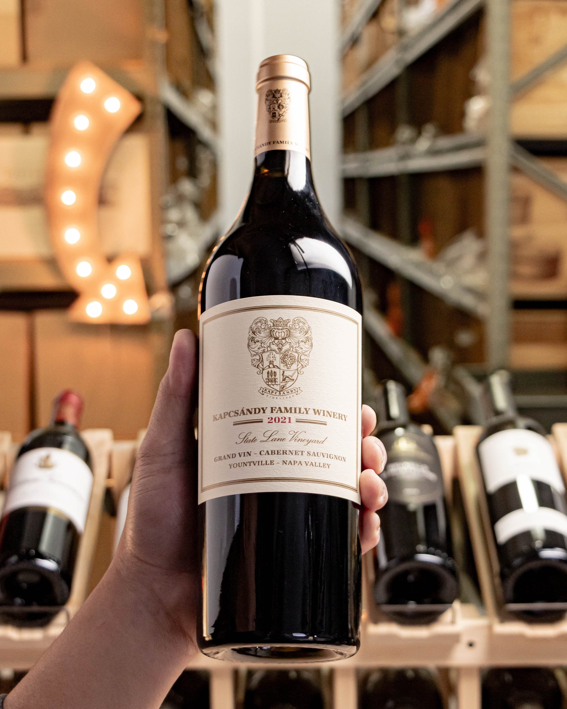 Kapcsándy Cabernet Sauvignon Grand Vin State Lane Vineyard Yountville Napa Valley 2008 (Magnum 1.5L)