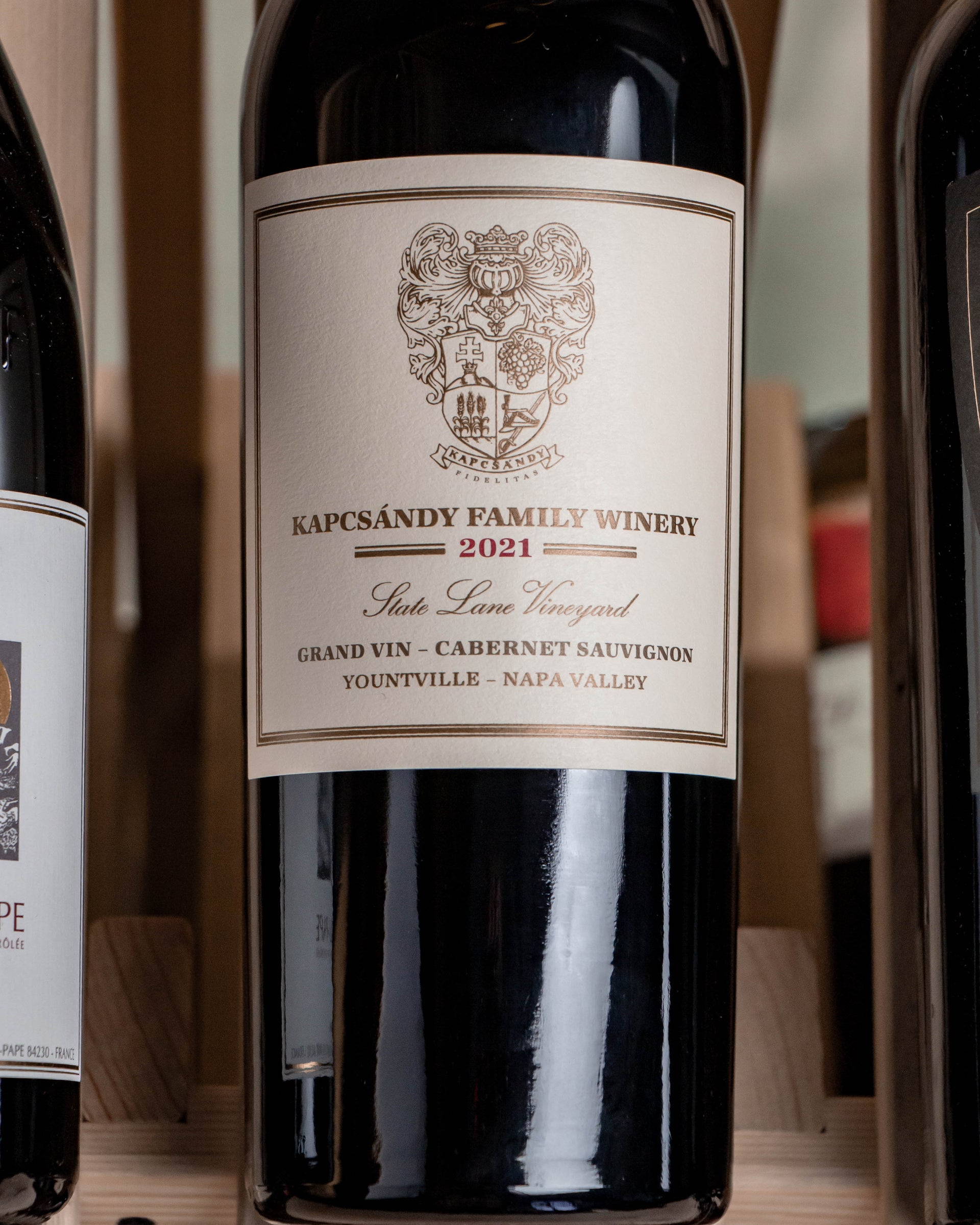 Kapcsándy Cabernet Sauvignon Grand Vin State Lane Vineyard Yountville Napa Valley 2008 (Magnum 1.5L)