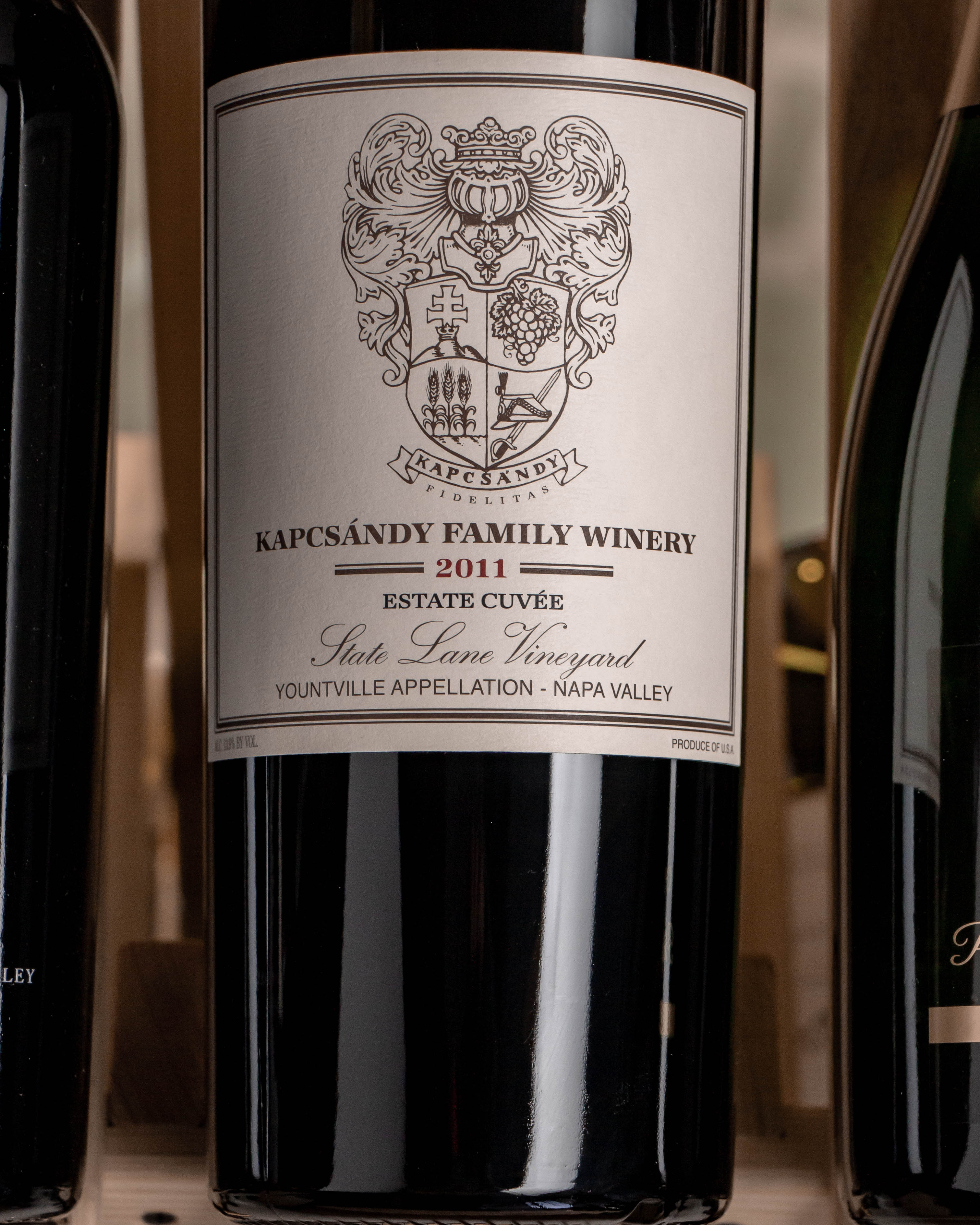 Kapcsándy Cabernet Sauvignon Grand Vin State Lane Vineyard