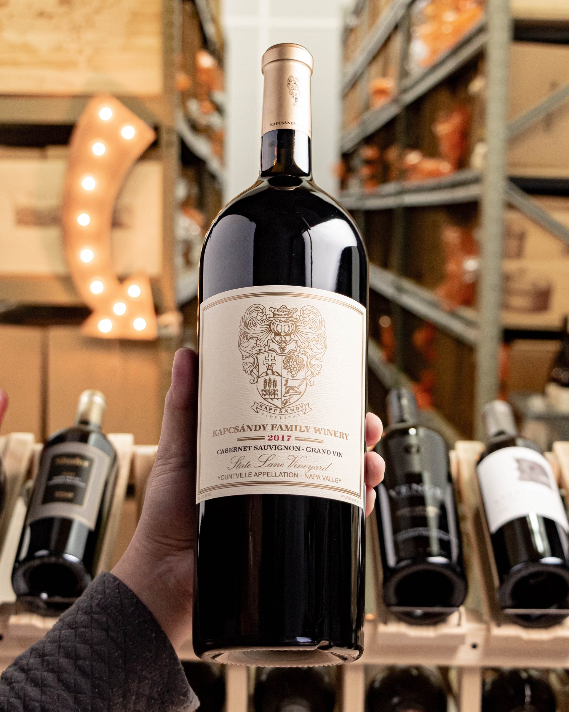 Kapcsándy Cabernet Sauvignon Grand Vin State Lane Vineyard Yountville Napa Valley 2017 (Magnum 1.5L)