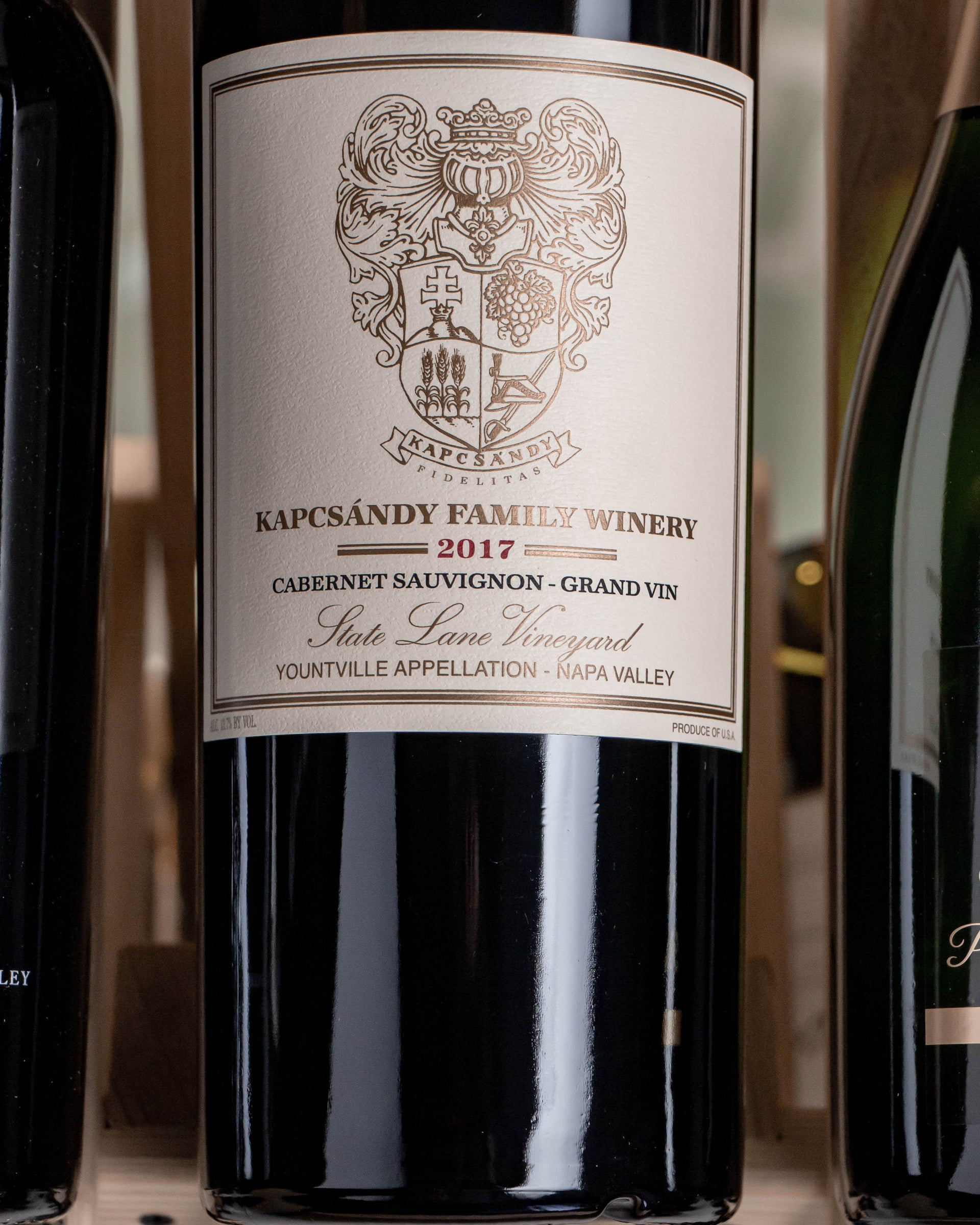 Kapcsándy Cabernet Sauvignon Grand Vin State Lane Vineyard Yountville Napa Valley 2017 (Magnum 1.5L)