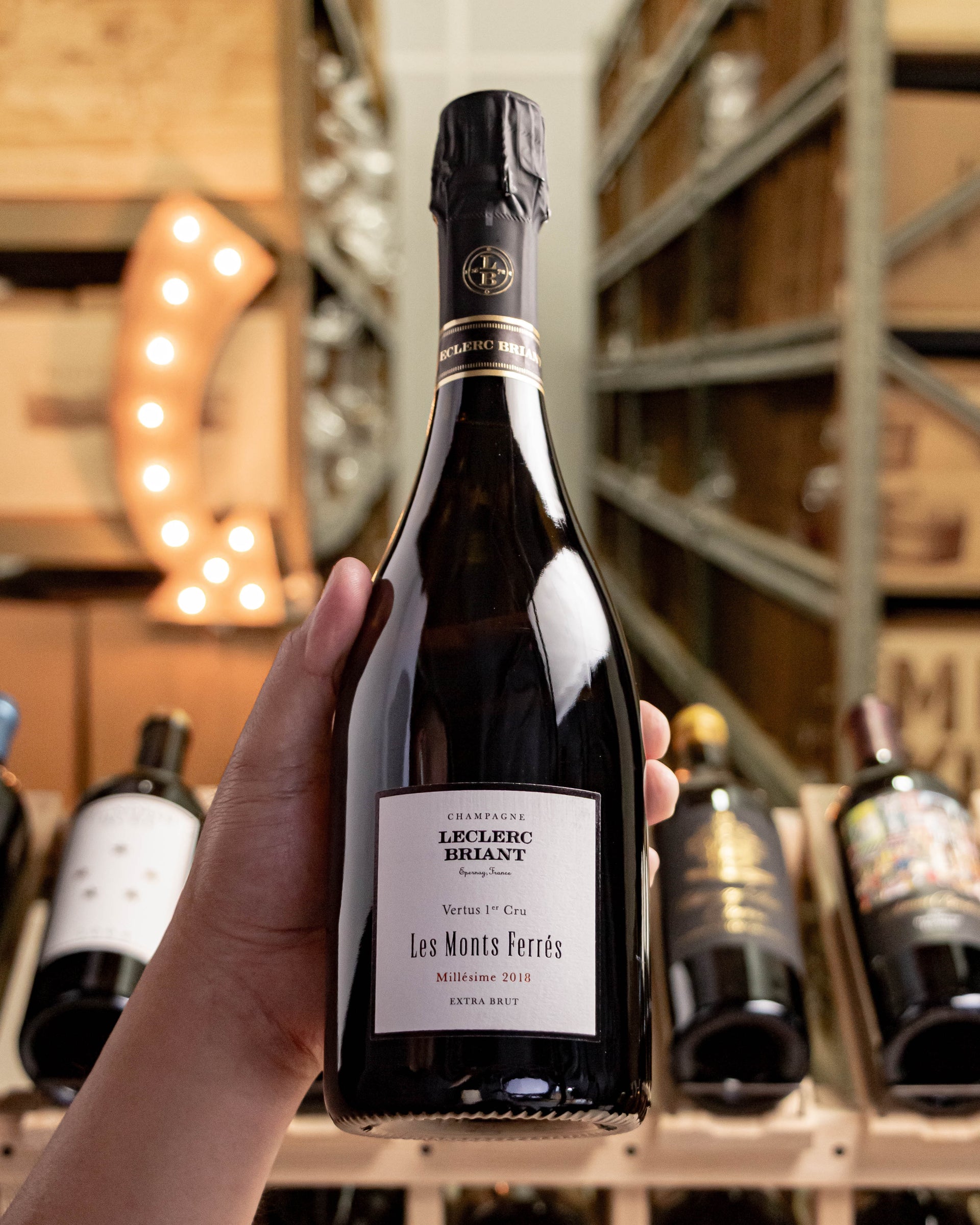 Champagne LeClerc Briant Les Monts Ferrés Extra Brut Vertus Premier Cru 2018