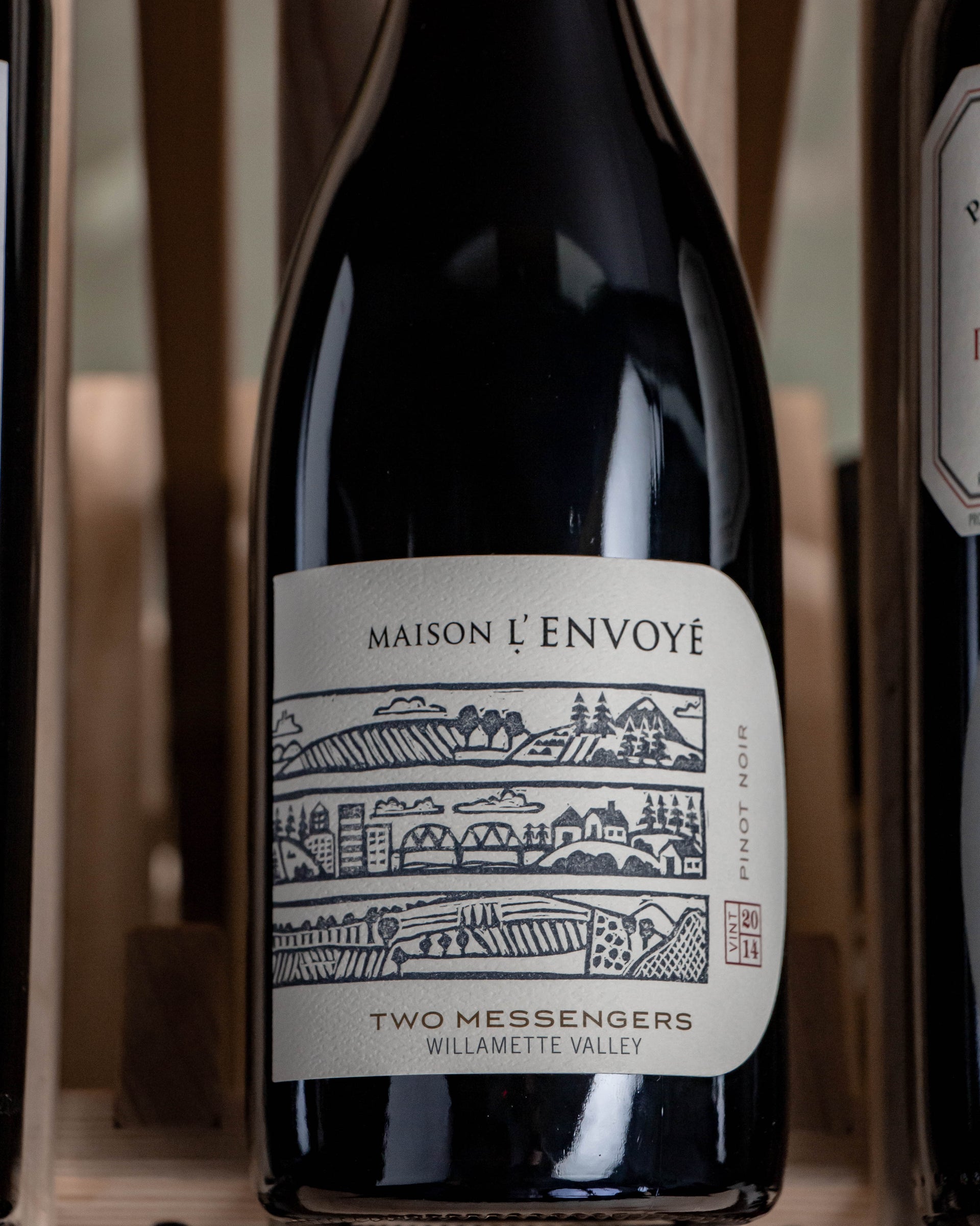 Maison L'Envoyé Pinot Noir Two Messengers Willamette Valley 2014