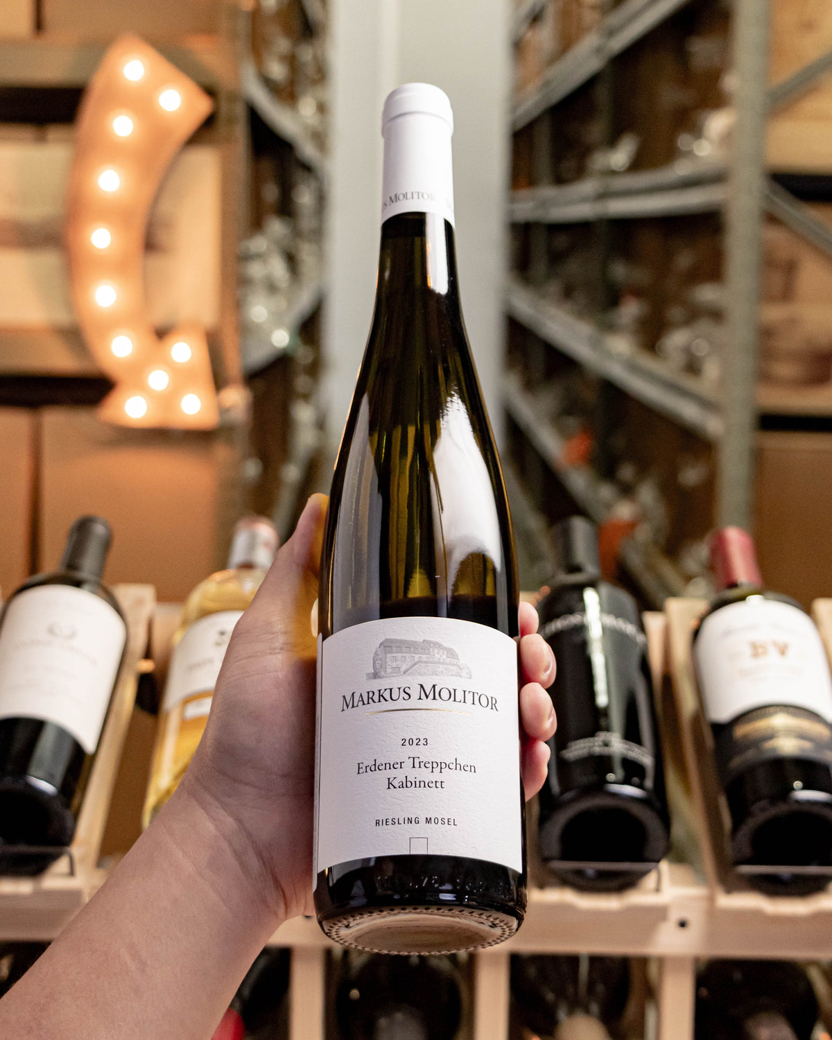 Markus Molitor Riesling Erdener Treppchen Kabinett White Capsule 2023